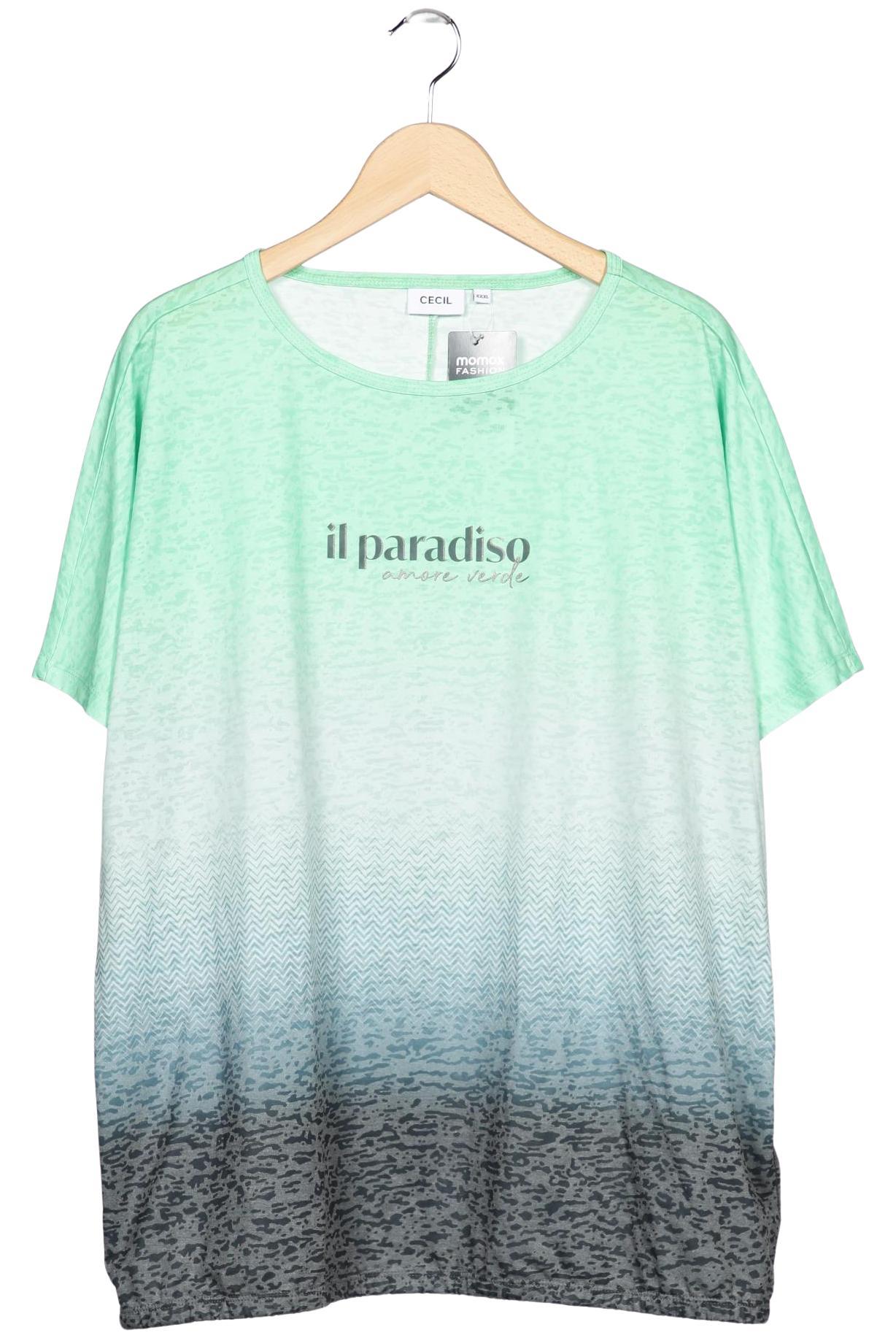 

Cecil Damen T-Shirt, hellgrün, Gr. 48