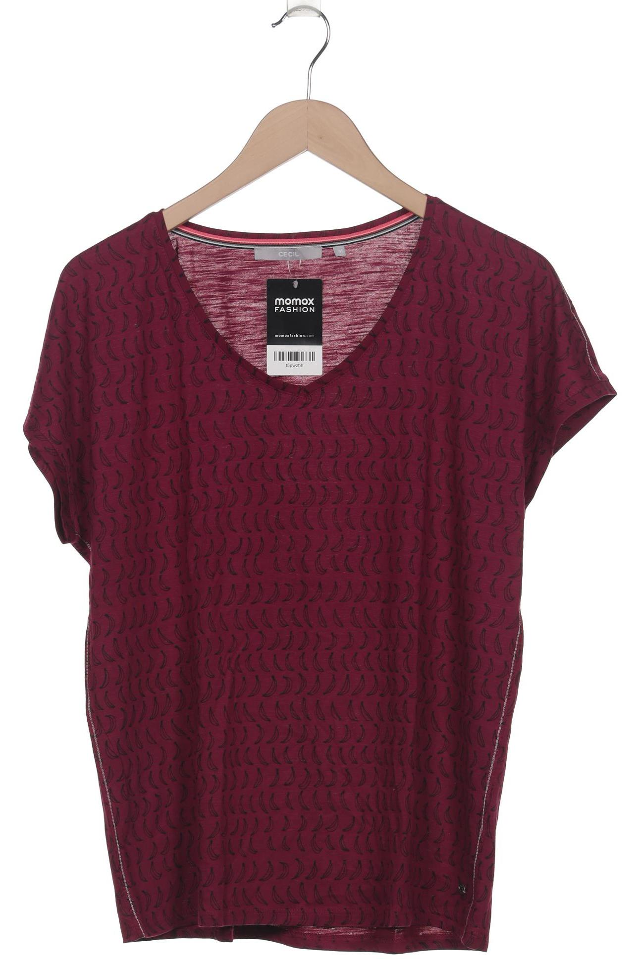 

Cecil Damen T-Shirt, bordeaux, Gr. 38