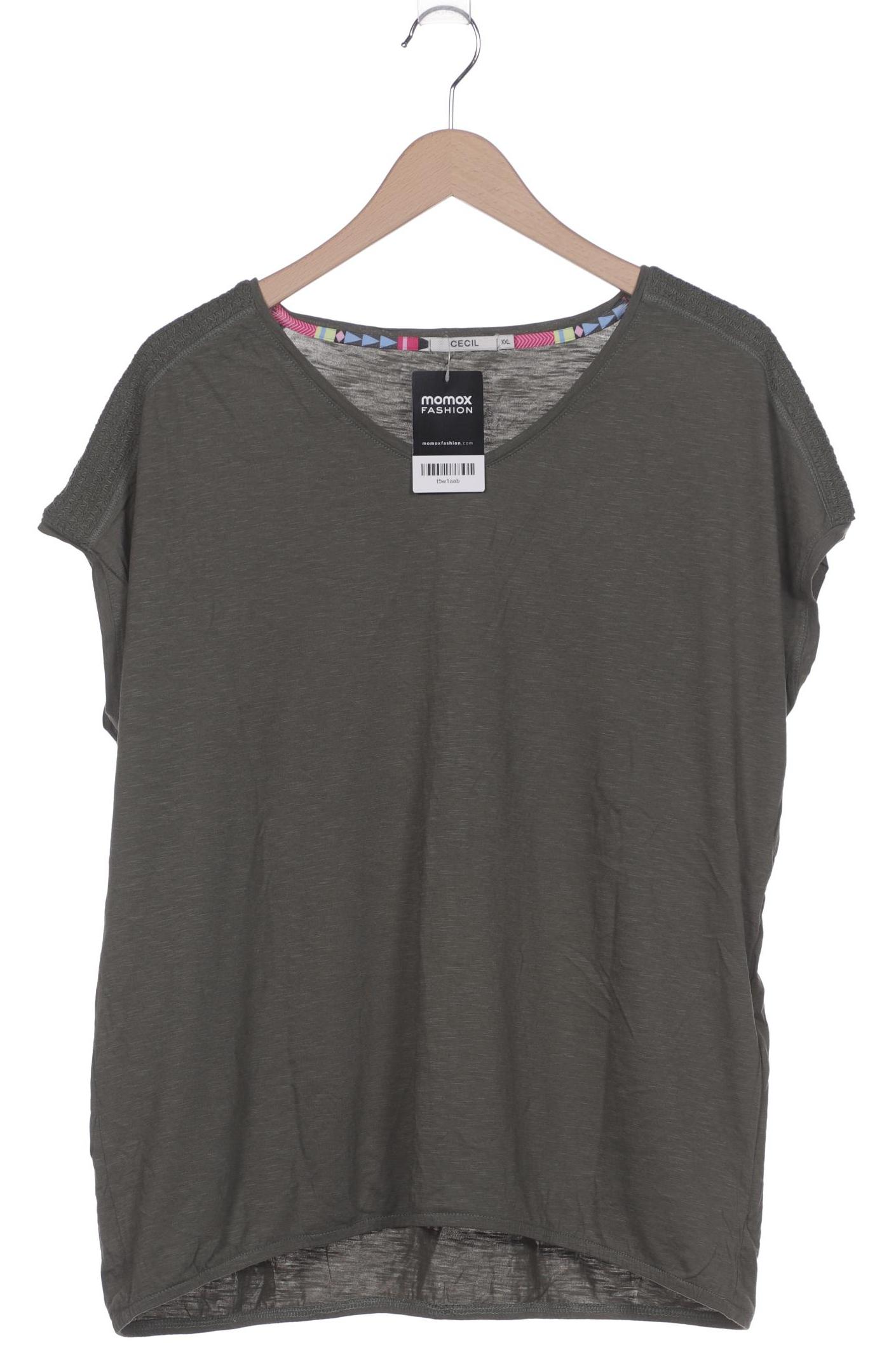 

Cecil Damen T-Shirt, grün, Gr. 46