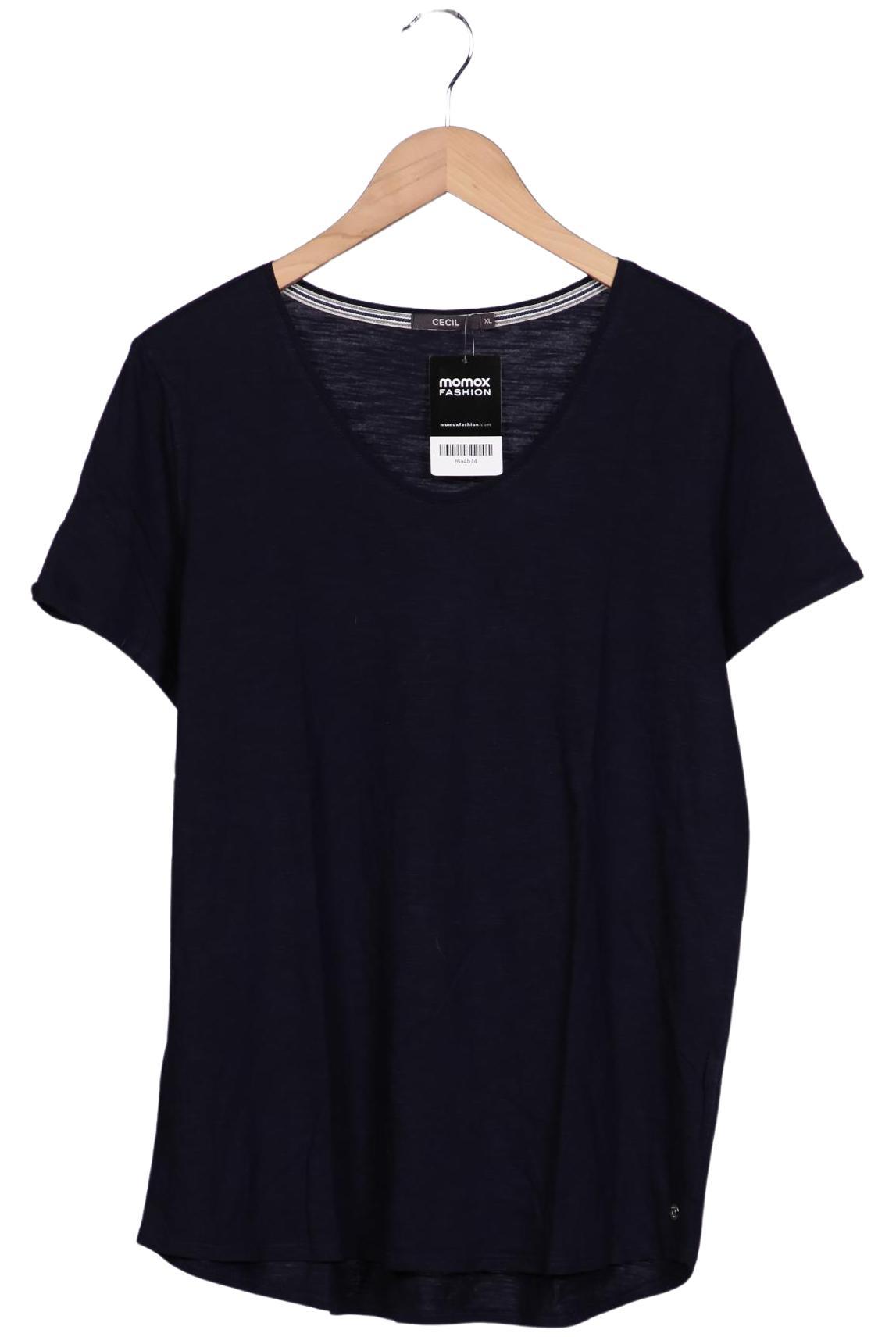 

Cecil Damen T-Shirt, marineblau, Gr. 44