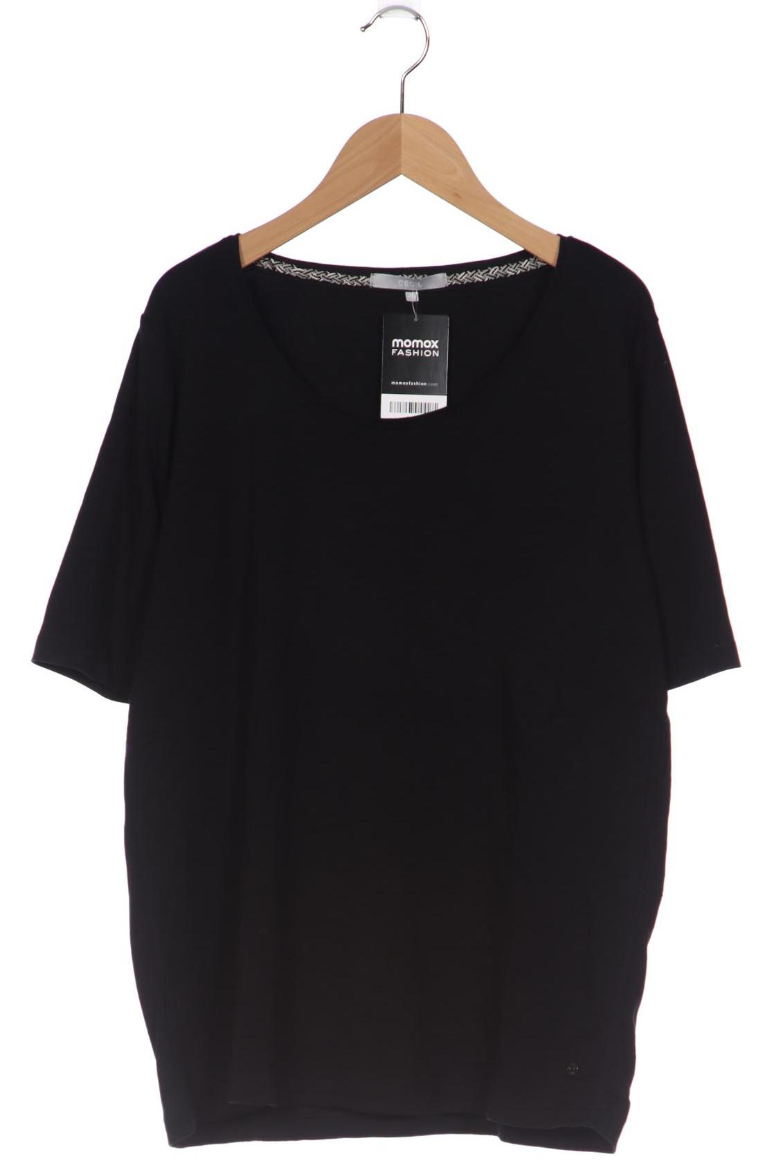 

CECIL Damen T-Shirt, schwarz