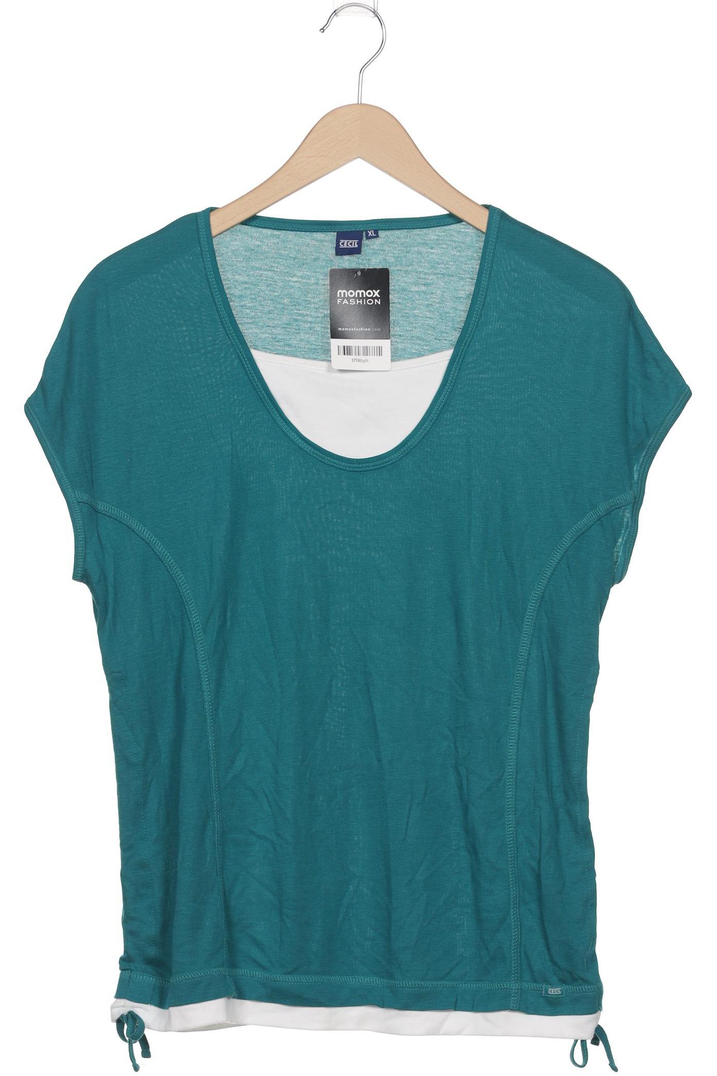 

Cecil Damen T-Shirt, türkis, Gr. 44