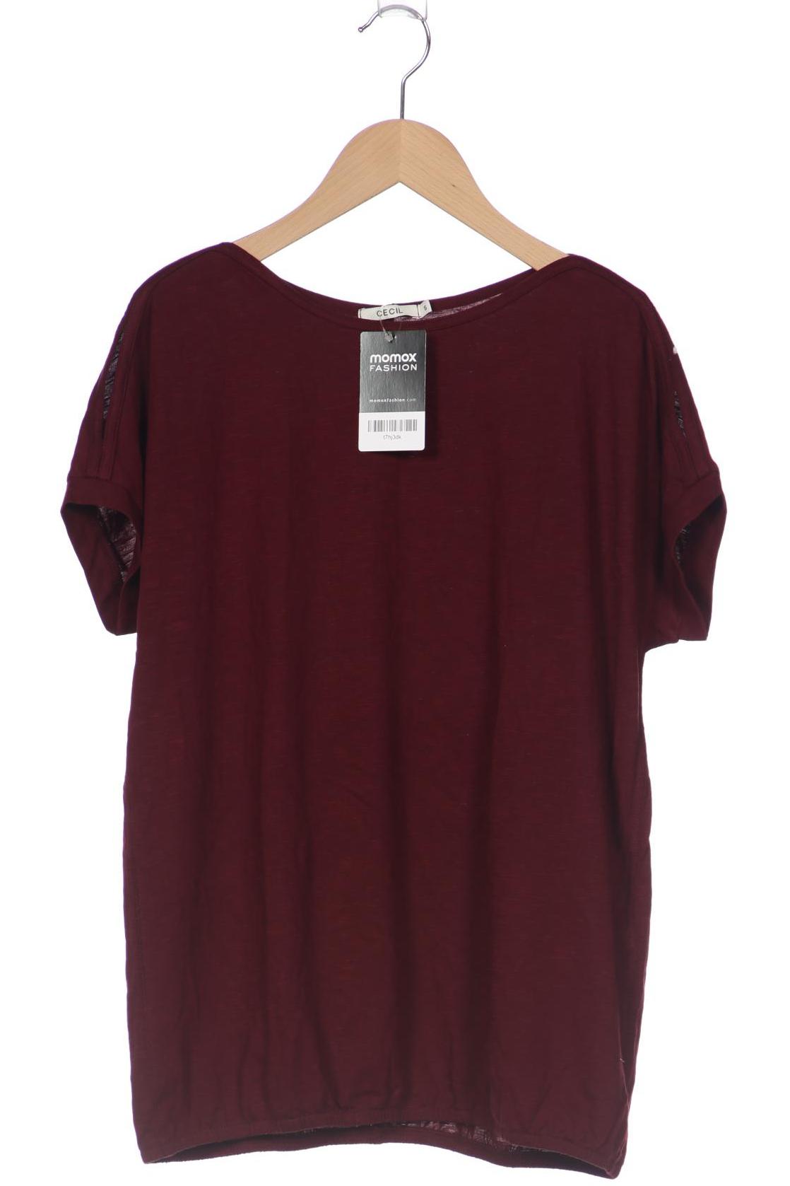 

CECIL Damen T-Shirt, bordeaux