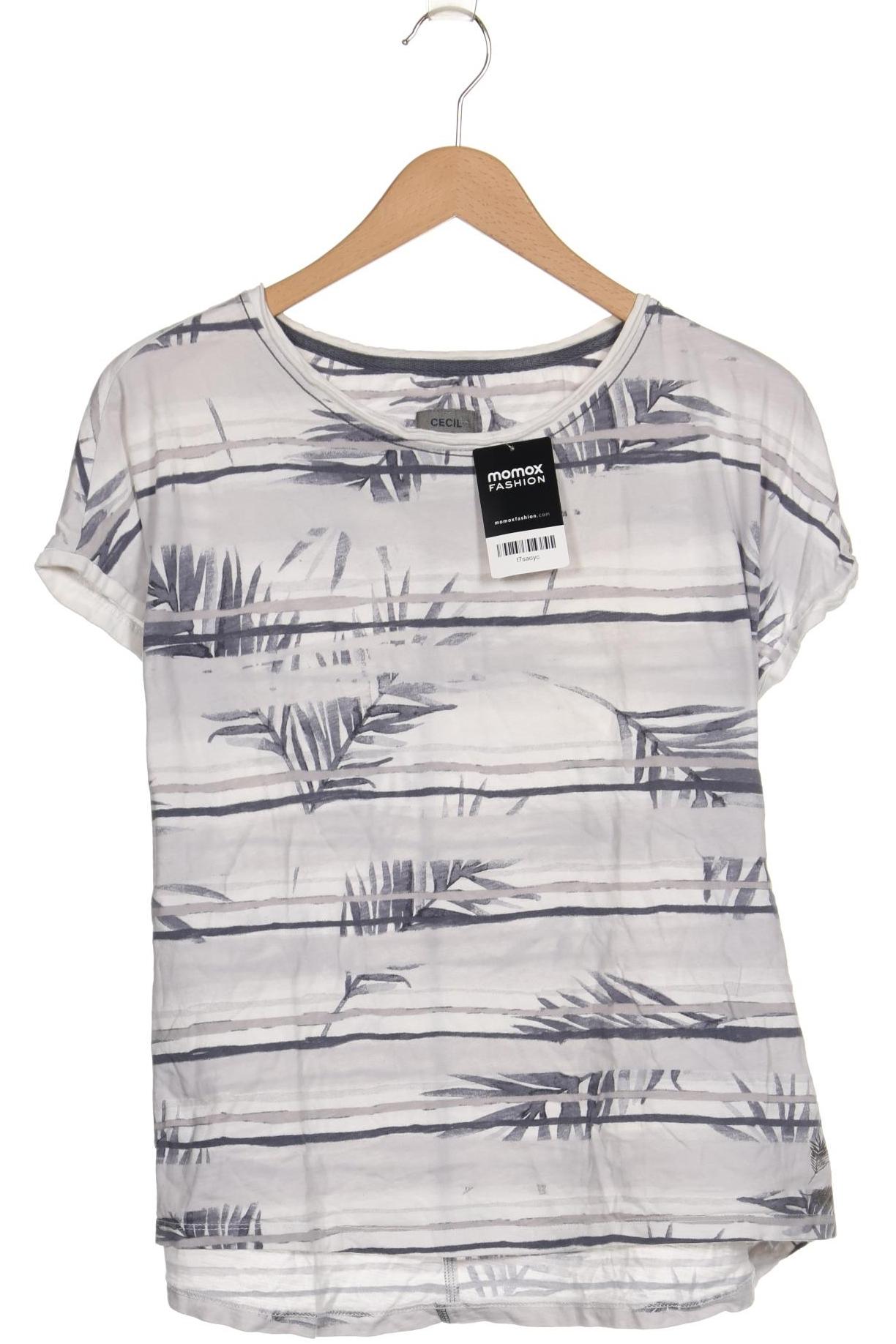 

Cecil Damen T-Shirt, weiß, Gr. 38