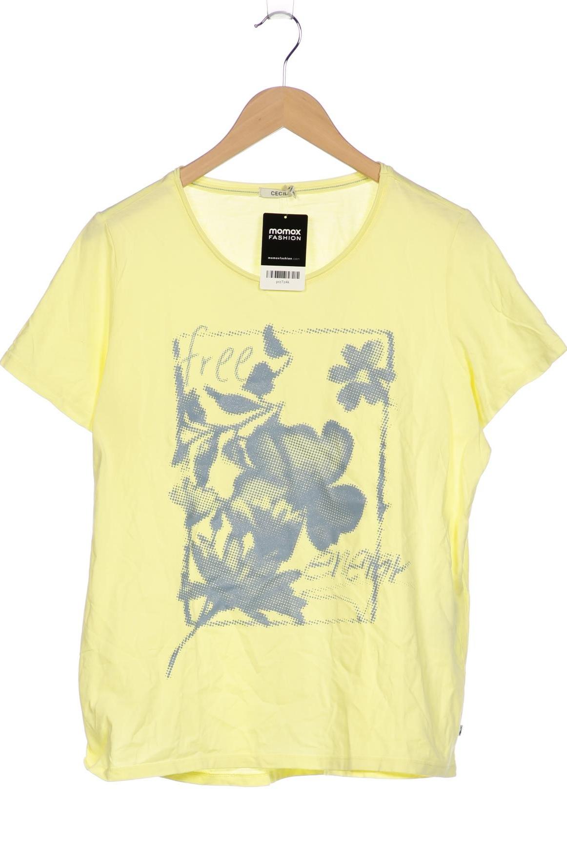 

Cecil Damen T-Shirt, gelb, Gr. 44