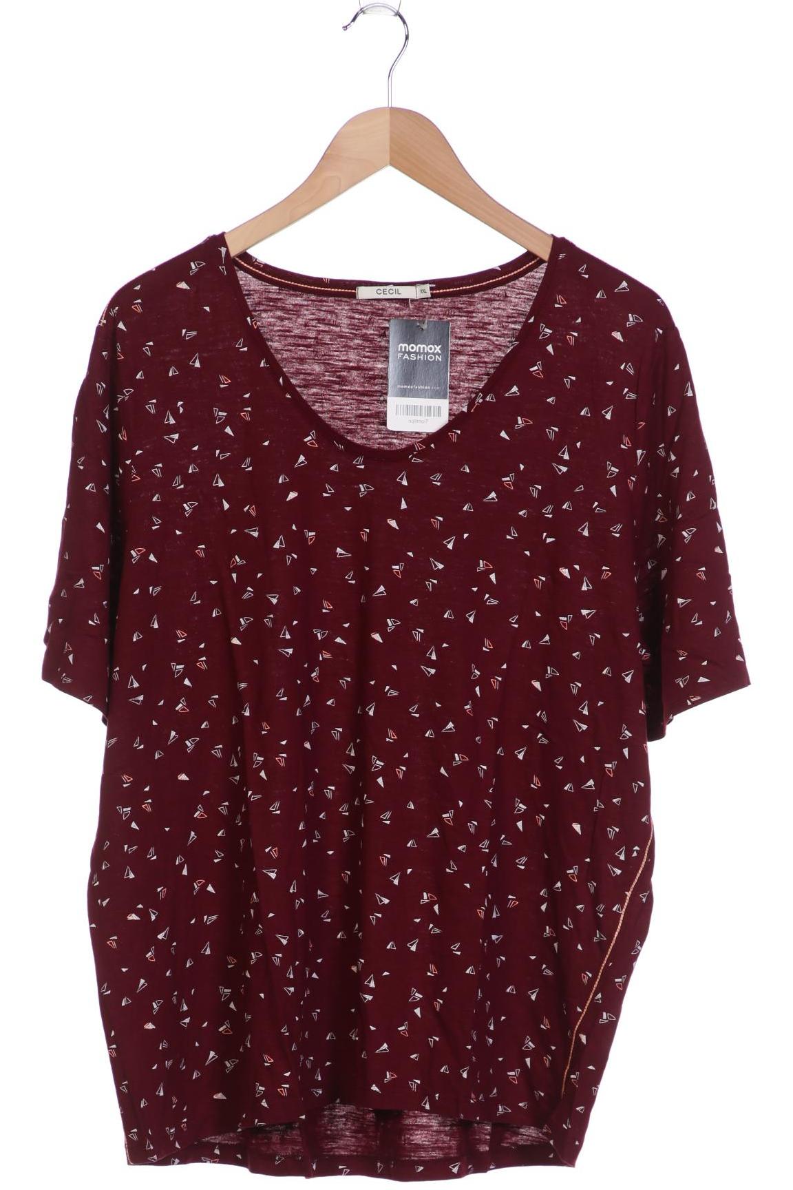 

CECIL Damen T-Shirt, bordeaux