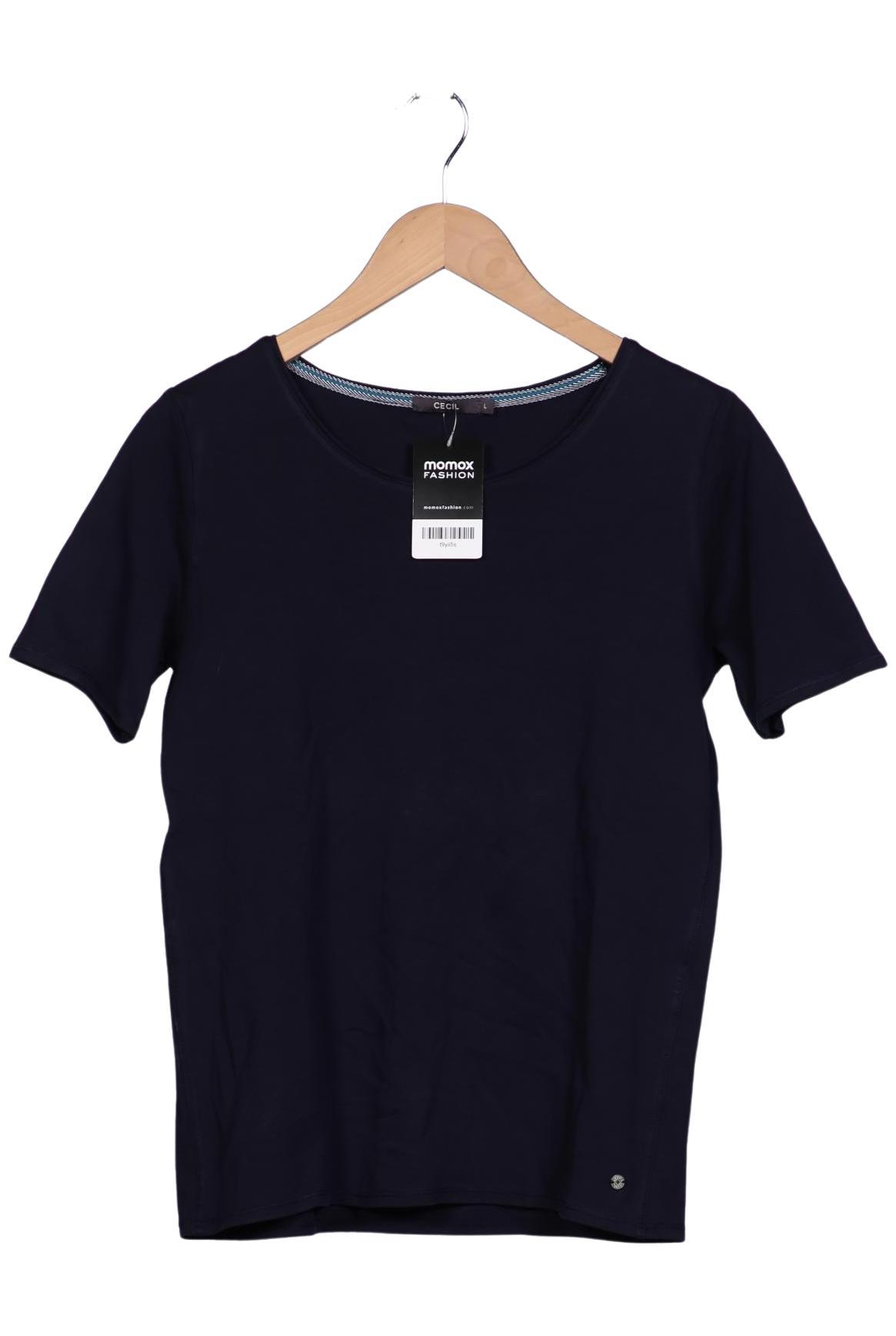 

Cecil Damen T-Shirt, marineblau, Gr. 42