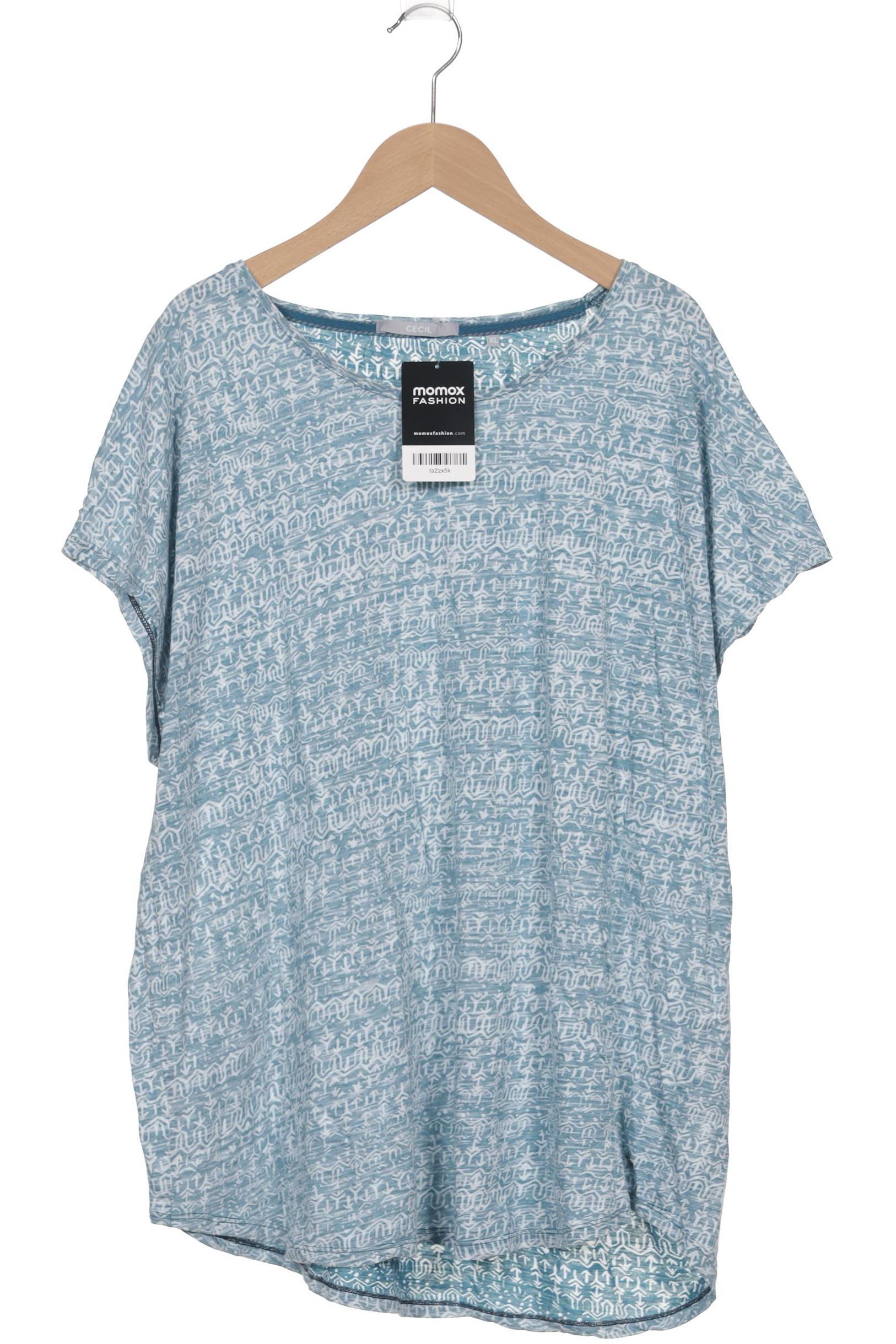 

Cecil Damen T-Shirt, blau, Gr. 44