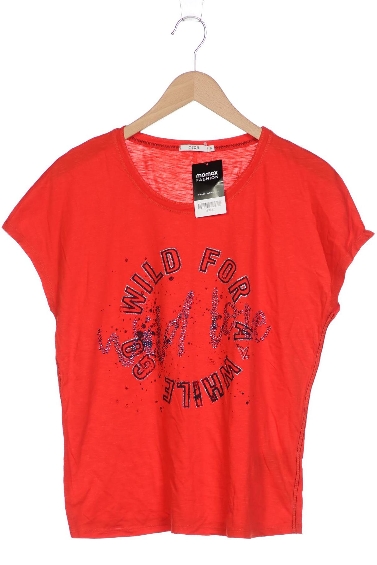 

Cecil Damen T-Shirt, orange, Gr. 38
