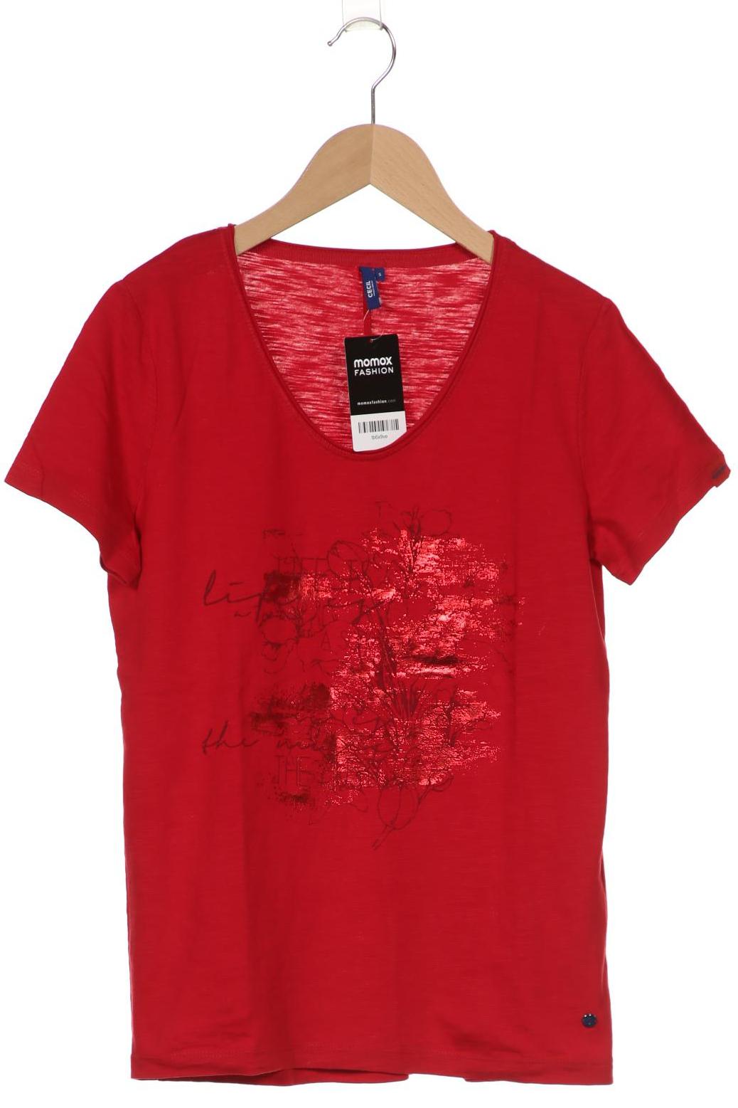 

CECIL Damen T-Shirt, rot