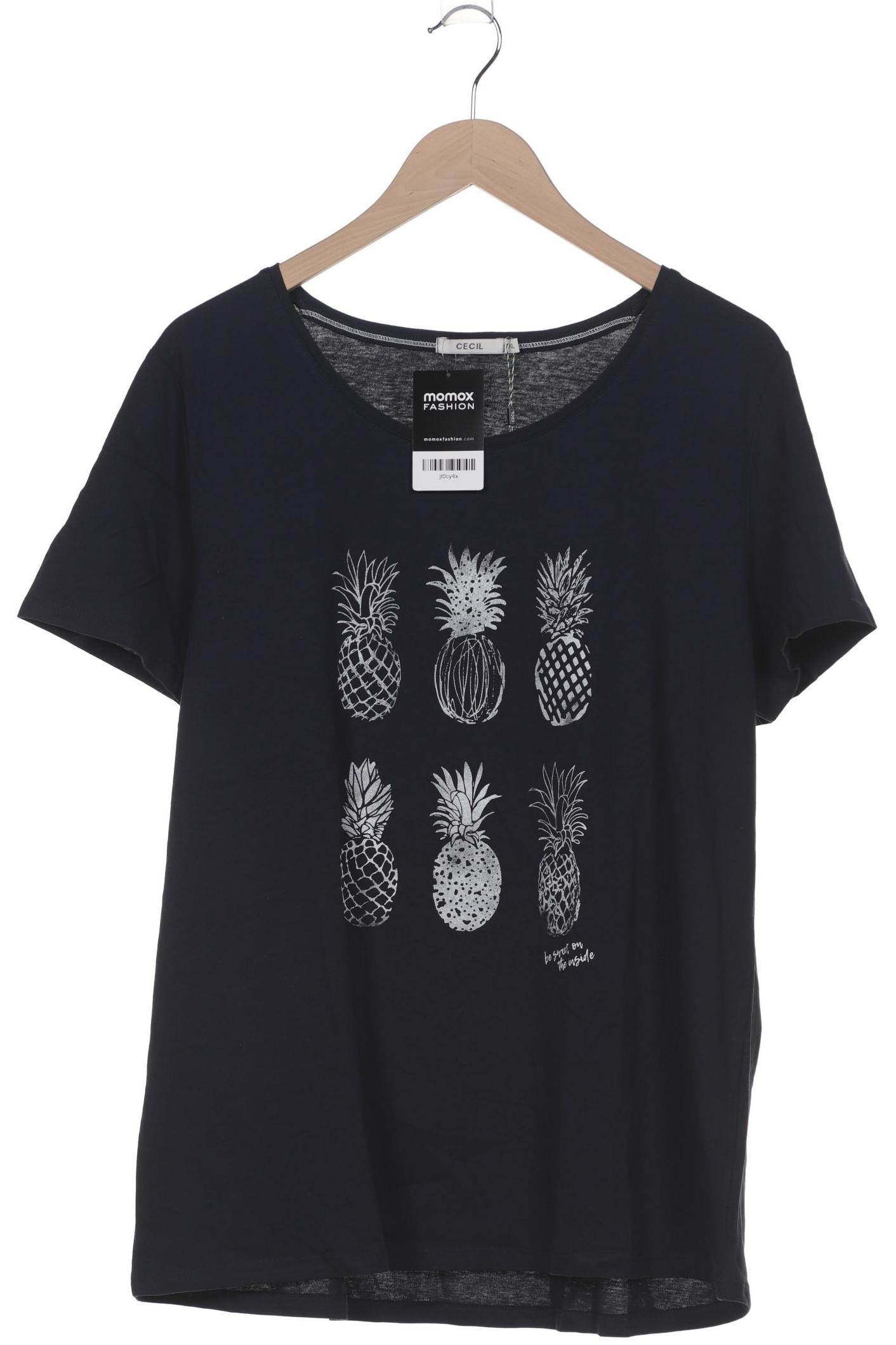 

Cecil Damen T-Shirt, marineblau, Gr. 46