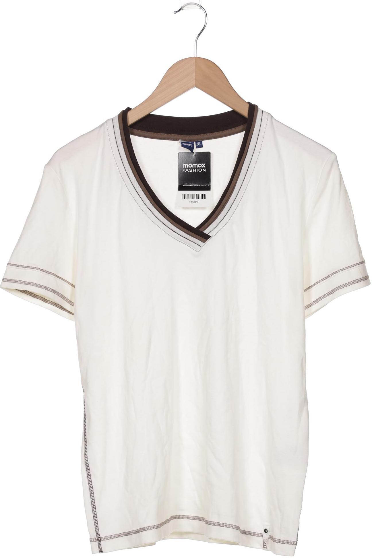 

Cecil Damen T-Shirt, weiß, Gr. 44
