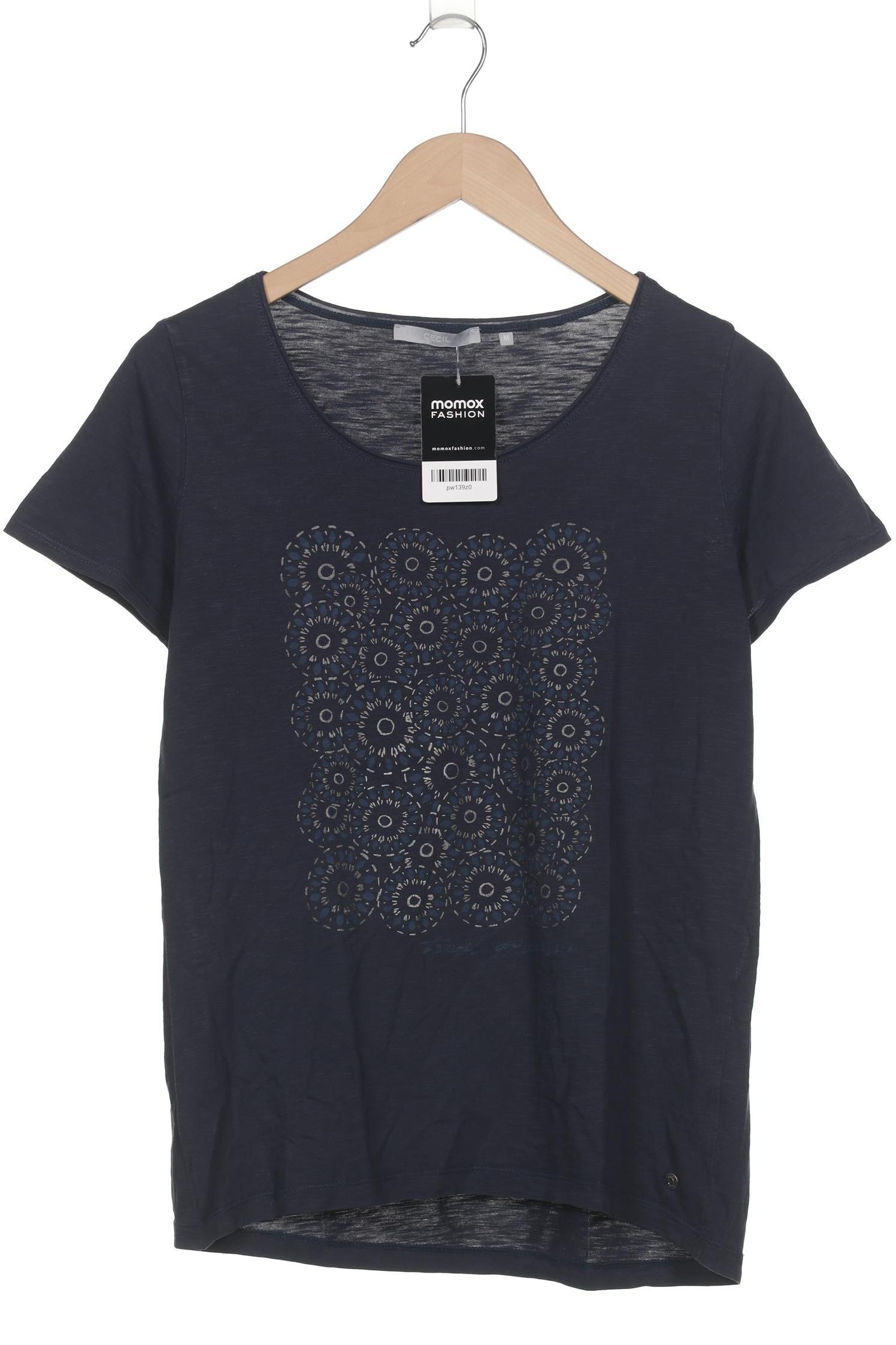 

Cecil Damen T-Shirt, marineblau, Gr. 38