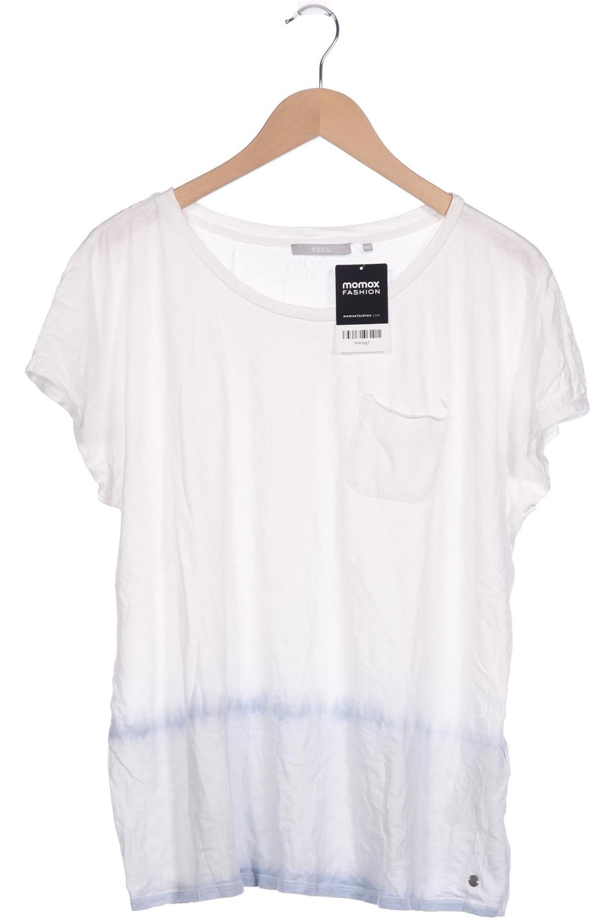 

Cecil Damen T-Shirt, weiß, Gr. 46