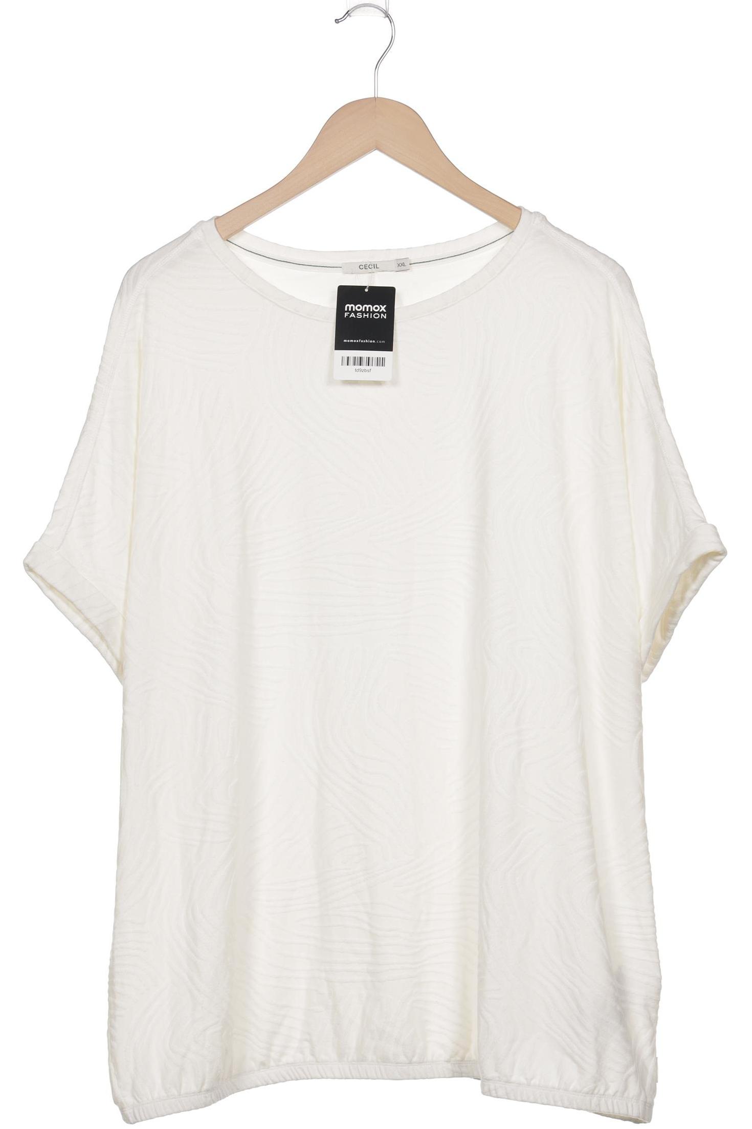 

Cecil Damen T-Shirt, weiß, Gr. 46