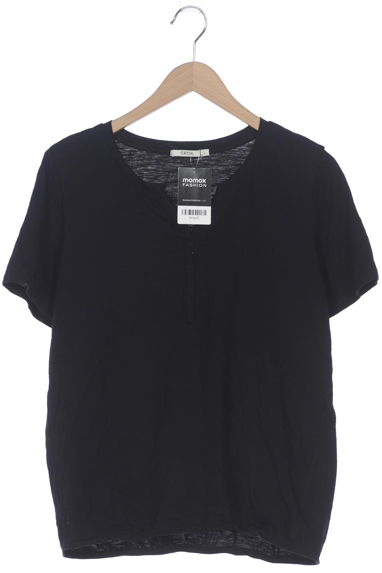 

Cecil Damen T-Shirt, schwarz, Gr. 42