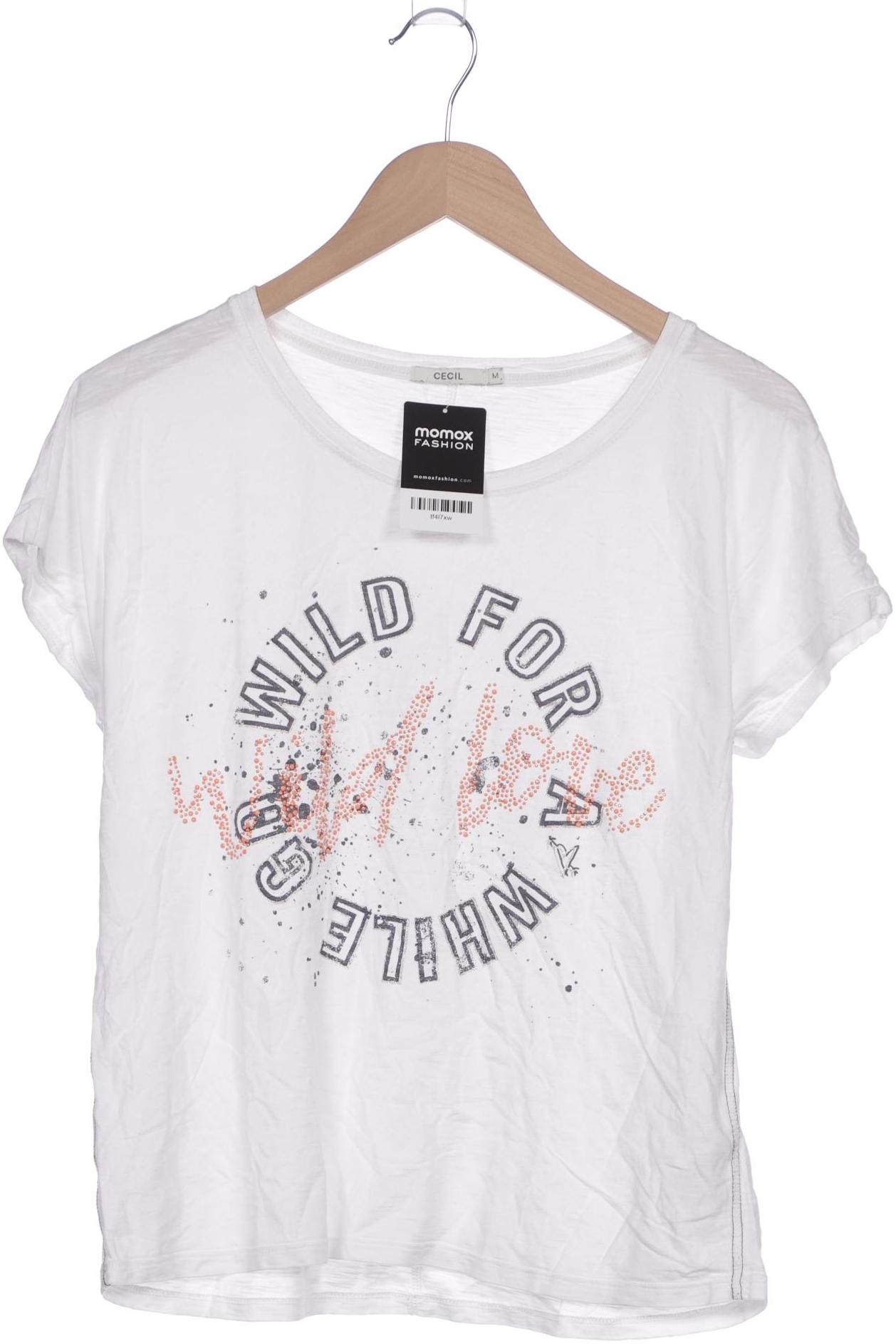 

Cecil Damen T-Shirt, weiß, Gr. 38