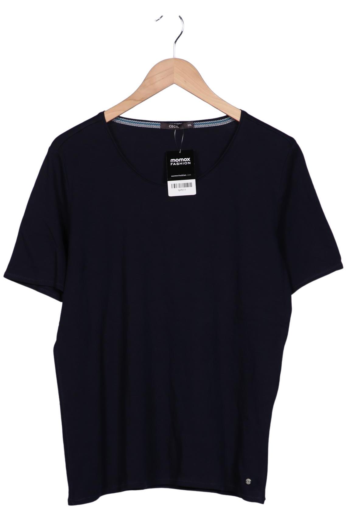 

Cecil Damen T-Shirt, marineblau, Gr. 46