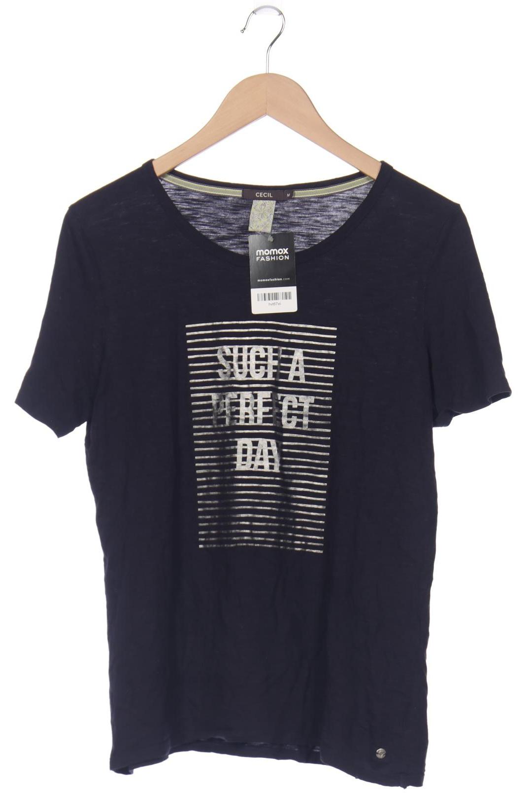 

Cecil Damen T-Shirt, marineblau, Gr. 38