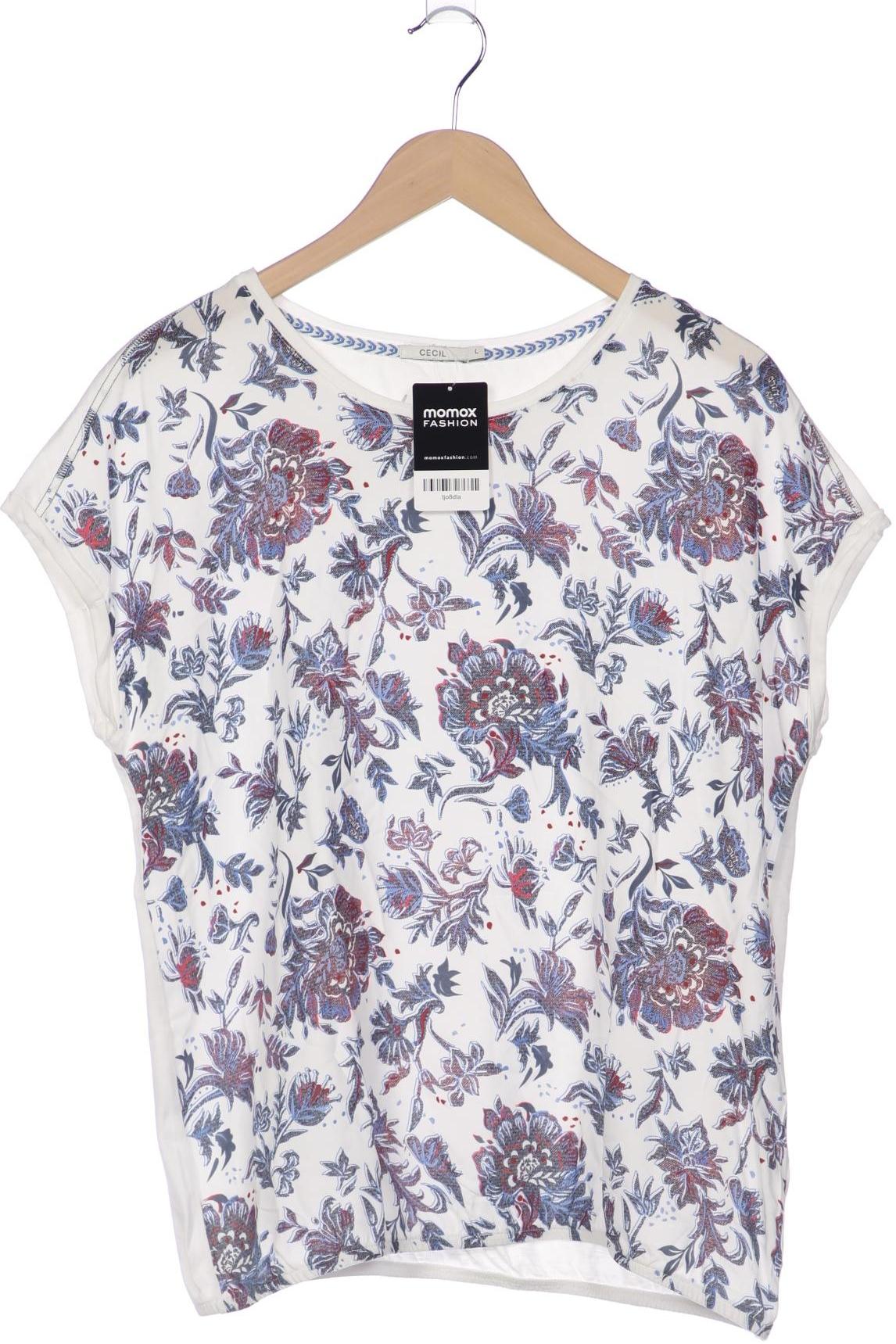 

Cecil Damen T-Shirt, weiß, Gr. 42