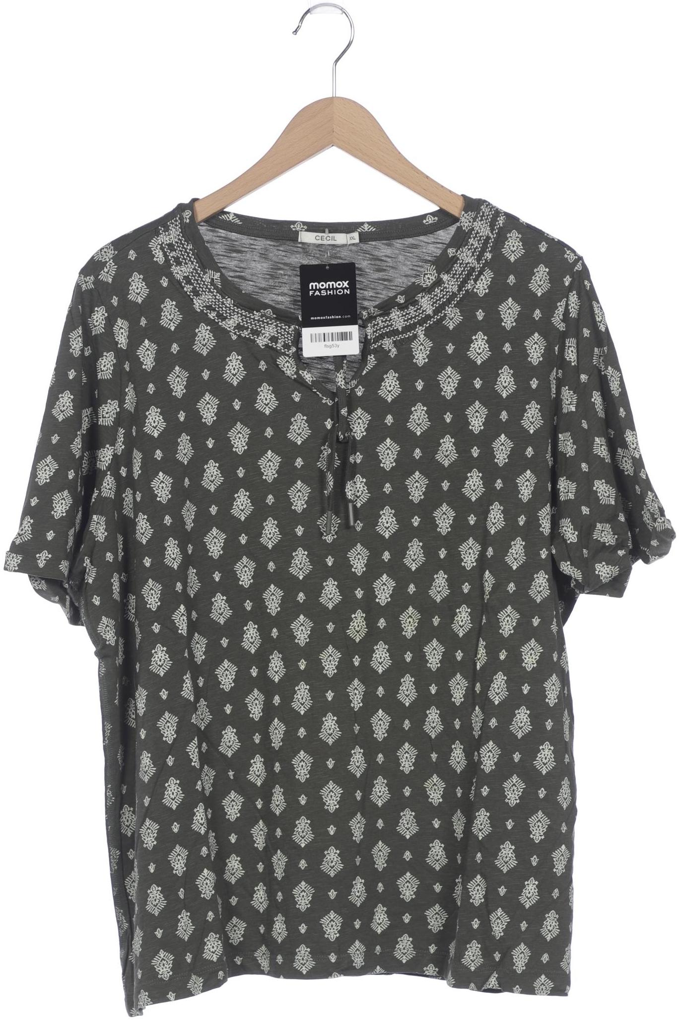 

Cecil Damen T-Shirt, grün, Gr. 46
