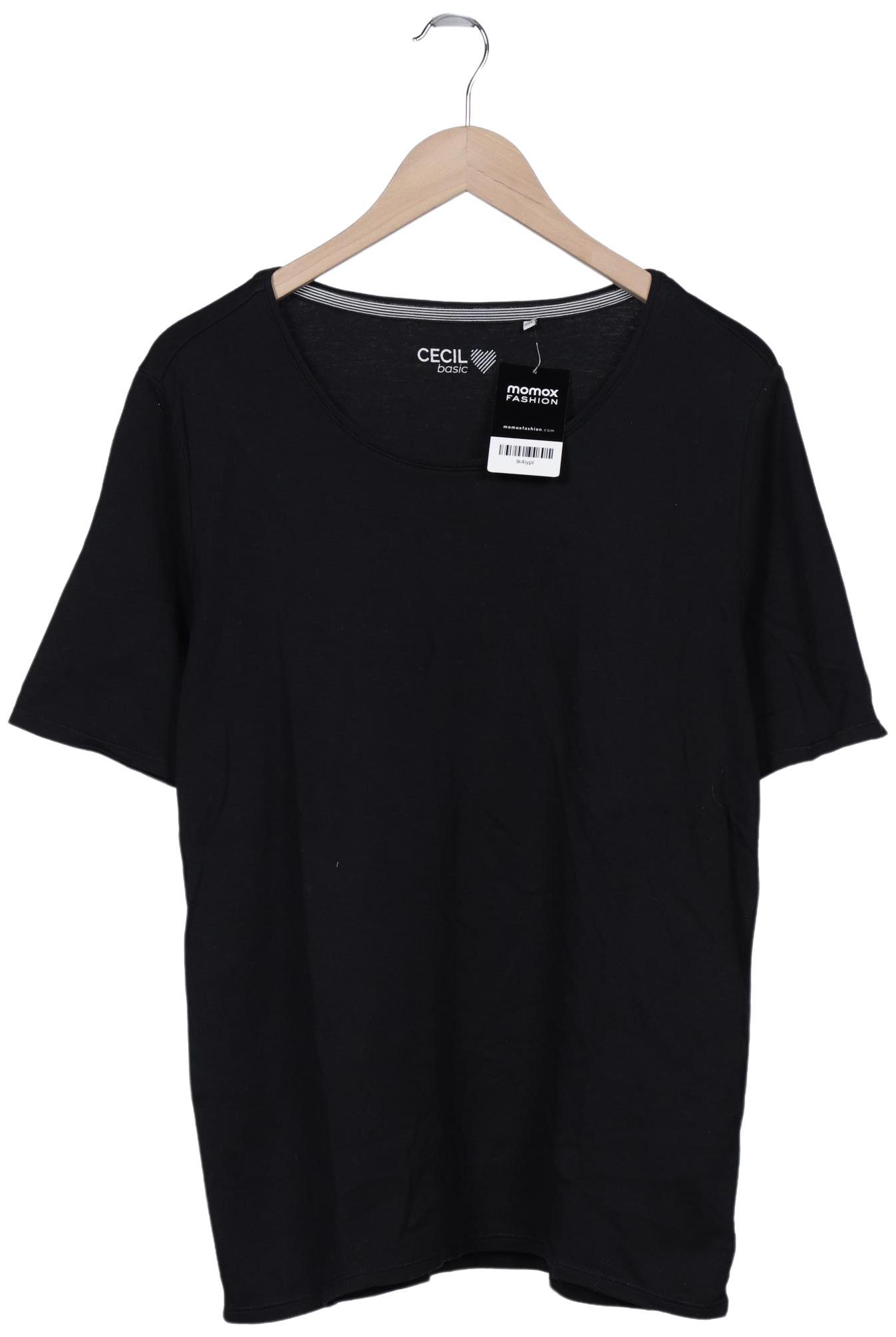 

Cecil Damen T-Shirt, schwarz, Gr. 46