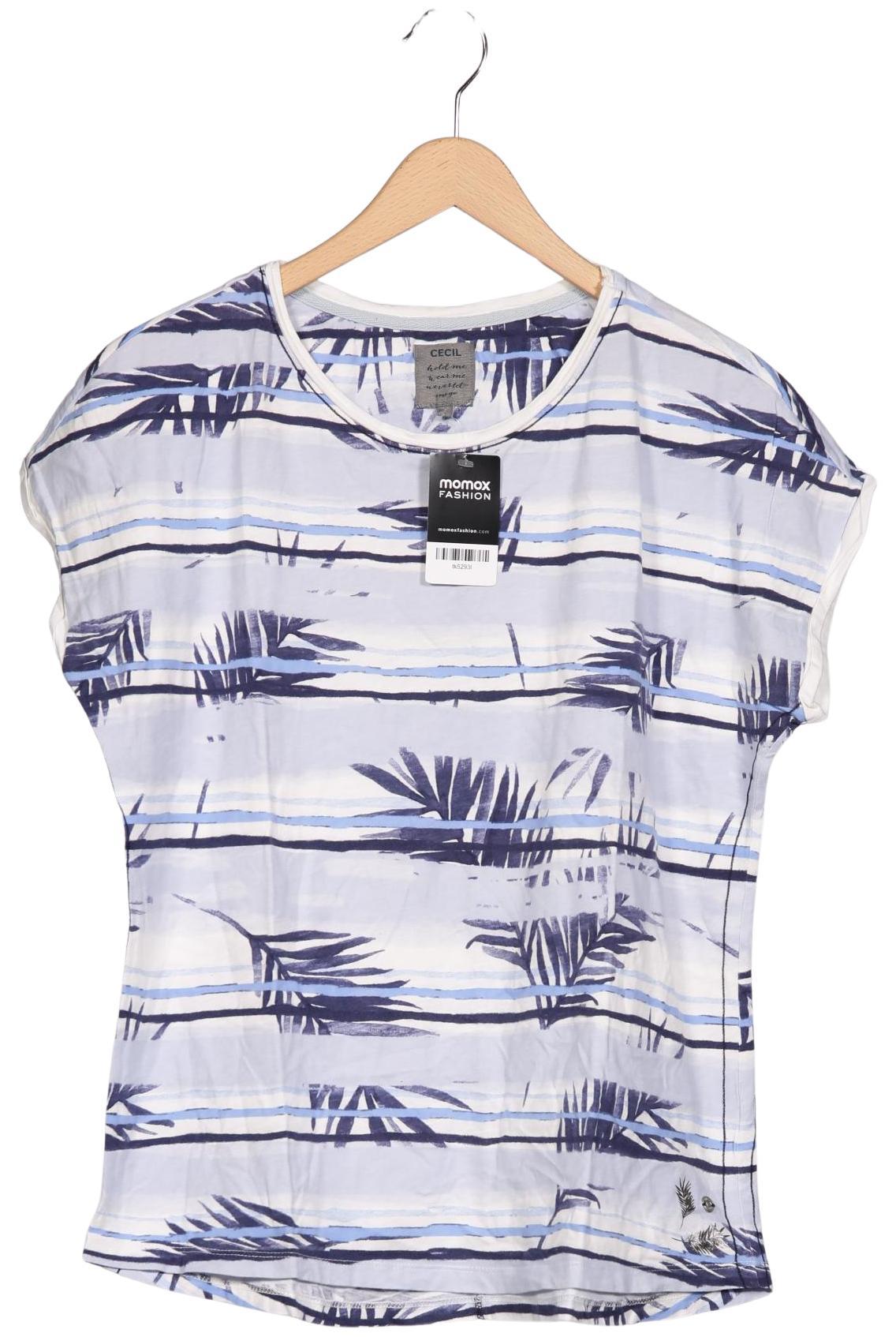 

Cecil Damen T-Shirt, hellblau, Gr. 42