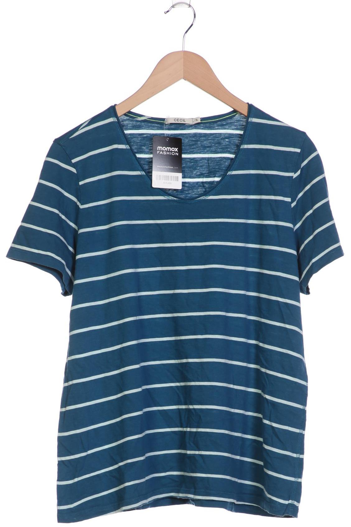 

Cecil Damen T-Shirt, blau, Gr. 44