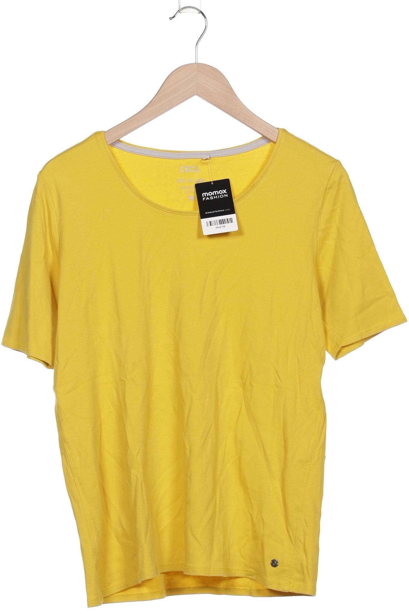

Cecil Damen T-Shirt, gelb, Gr. 44
