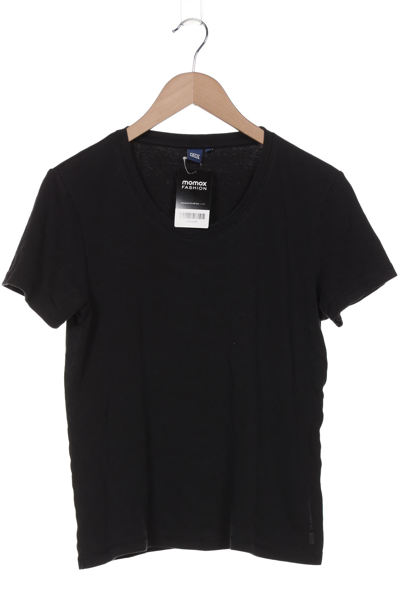 

Cecil Damen T-Shirt, schwarz, Gr. 44