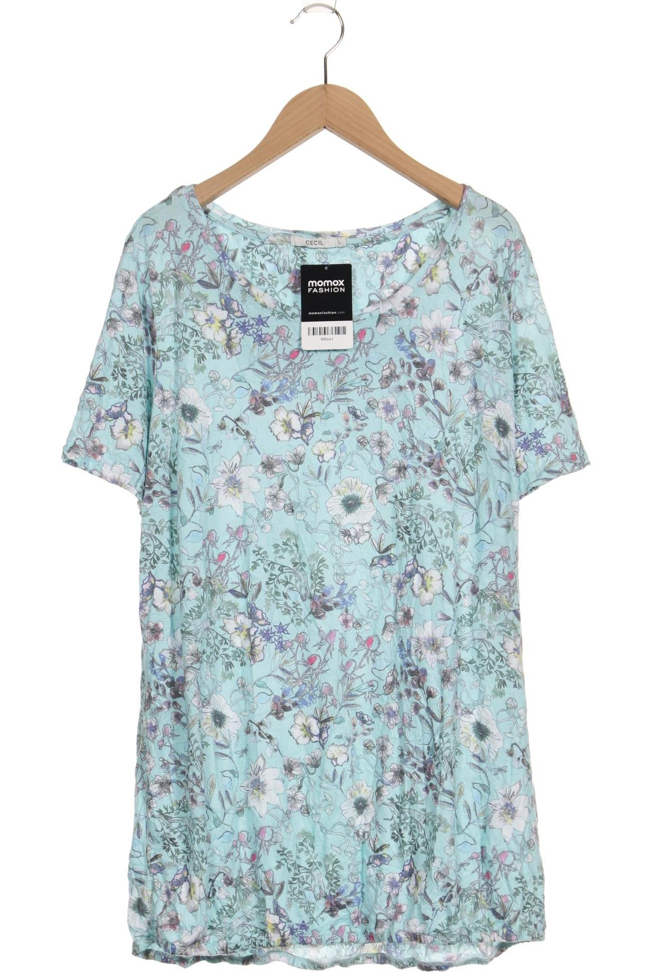 

Cecil Damen T-Shirt, hellblau, Gr. 42