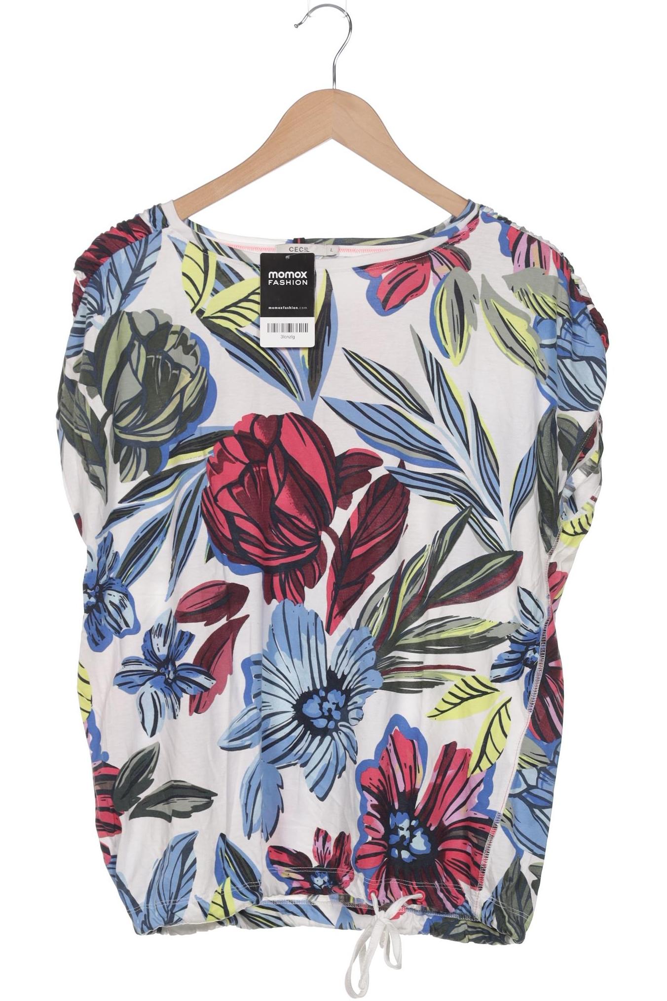 

Cecil Damen T-Shirt, weiß, Gr. 42