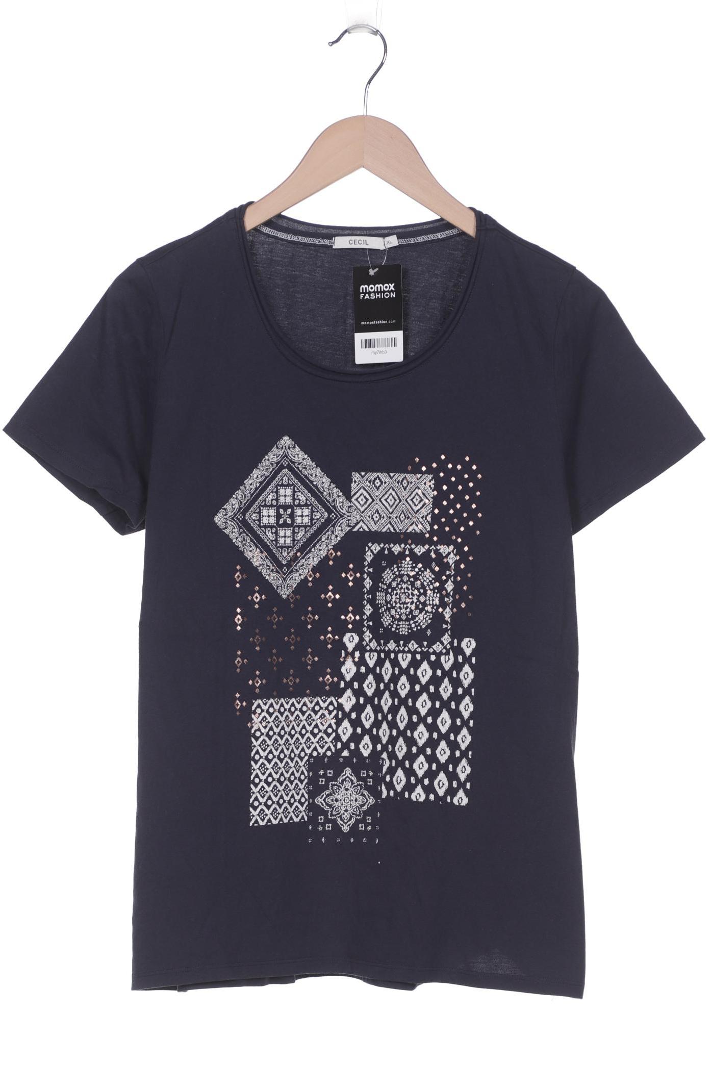 

Cecil Damen T-Shirt, marineblau, Gr. 44
