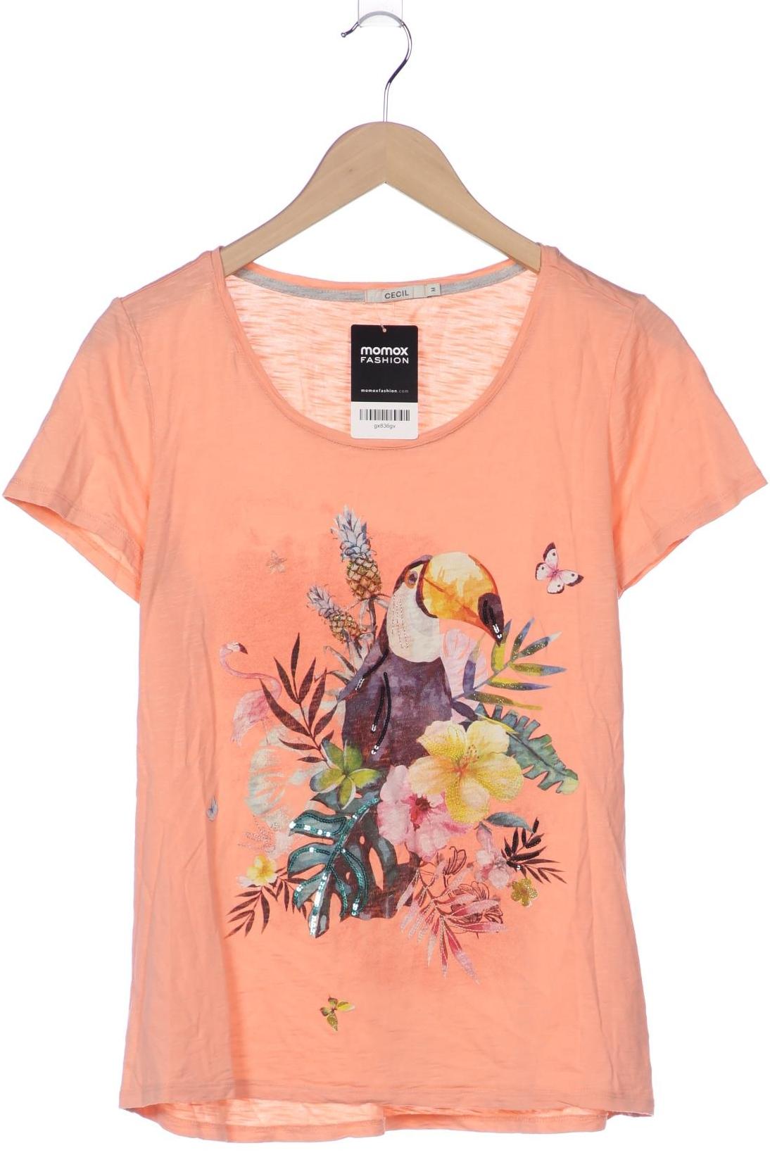 

Cecil Damen T-Shirt, orange, Gr. 38