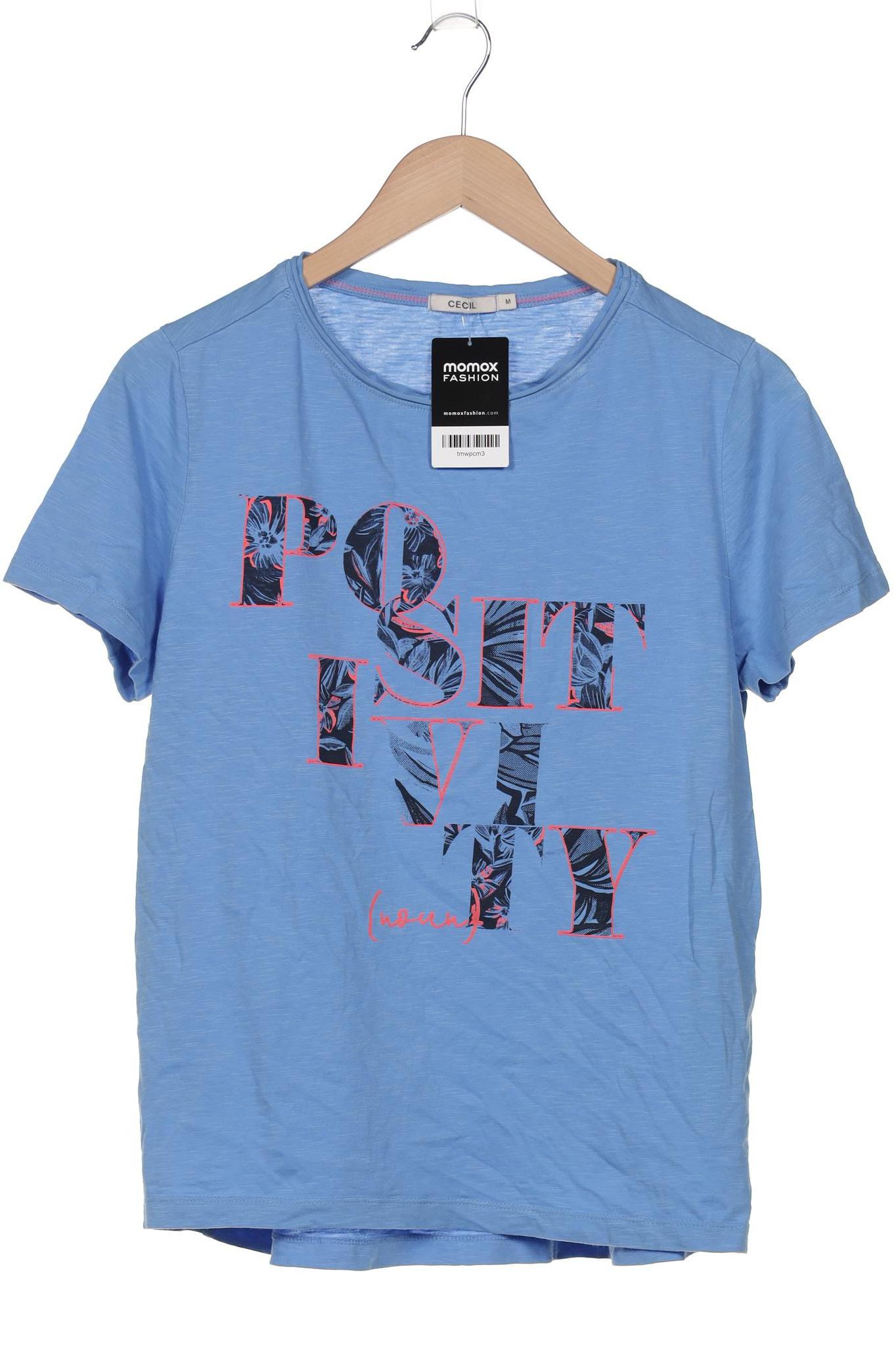

CECIL Damen T-Shirt, blau