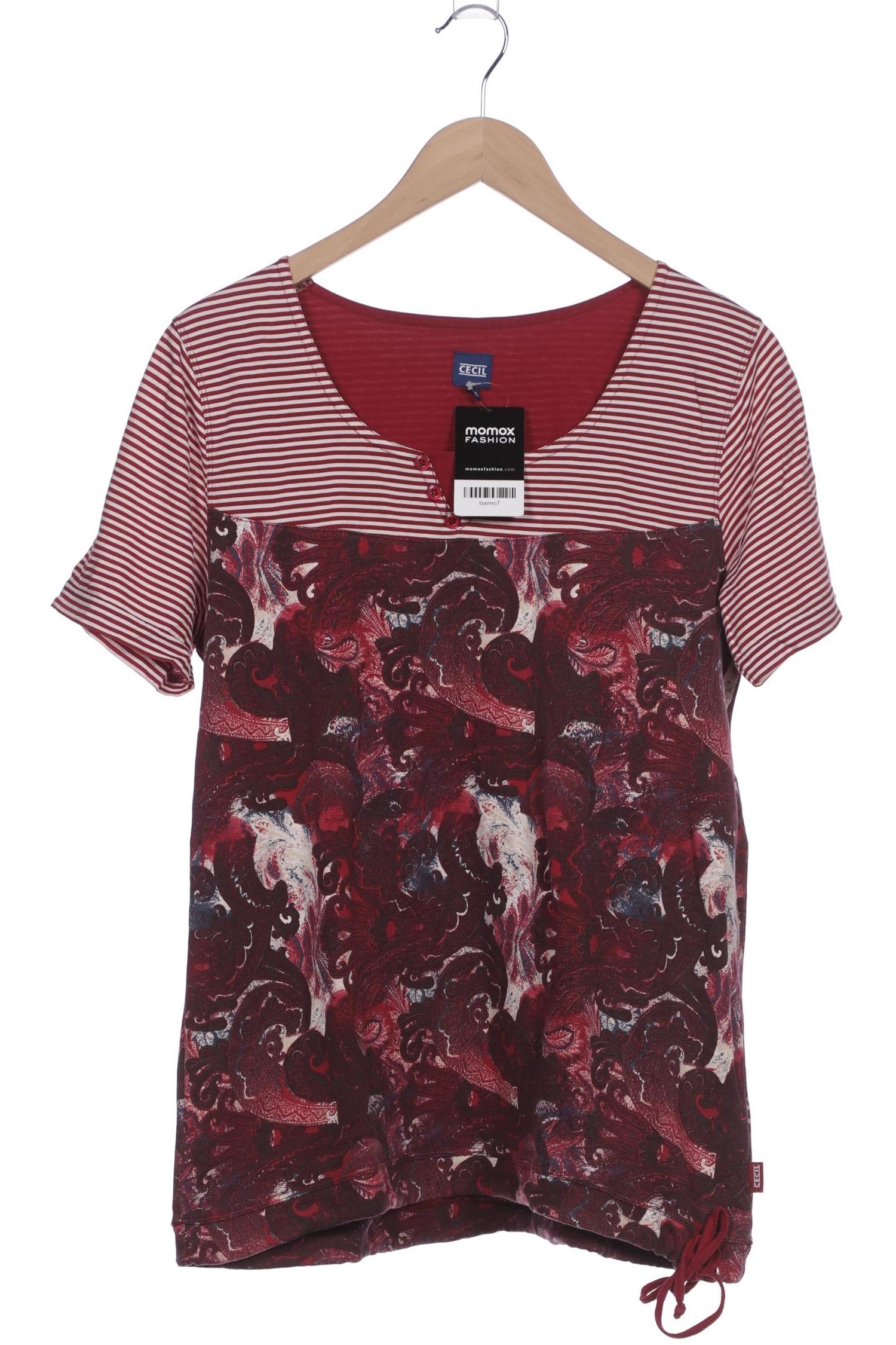 

Cecil Damen T-Shirt, bordeaux, Gr. 46