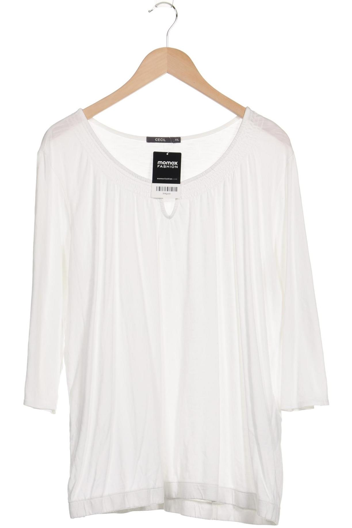 

Cecil Damen T-Shirt, weiß, Gr. 46