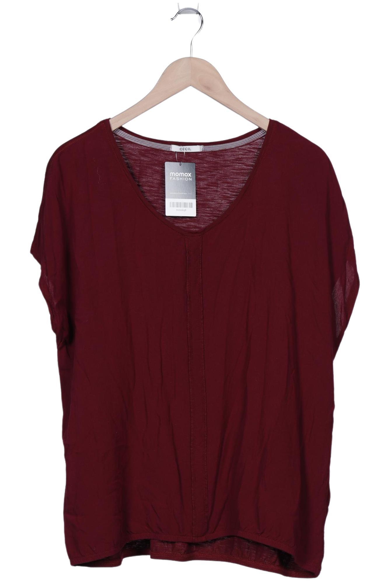 

Cecil Damen T-Shirt, bordeaux, Gr. 46