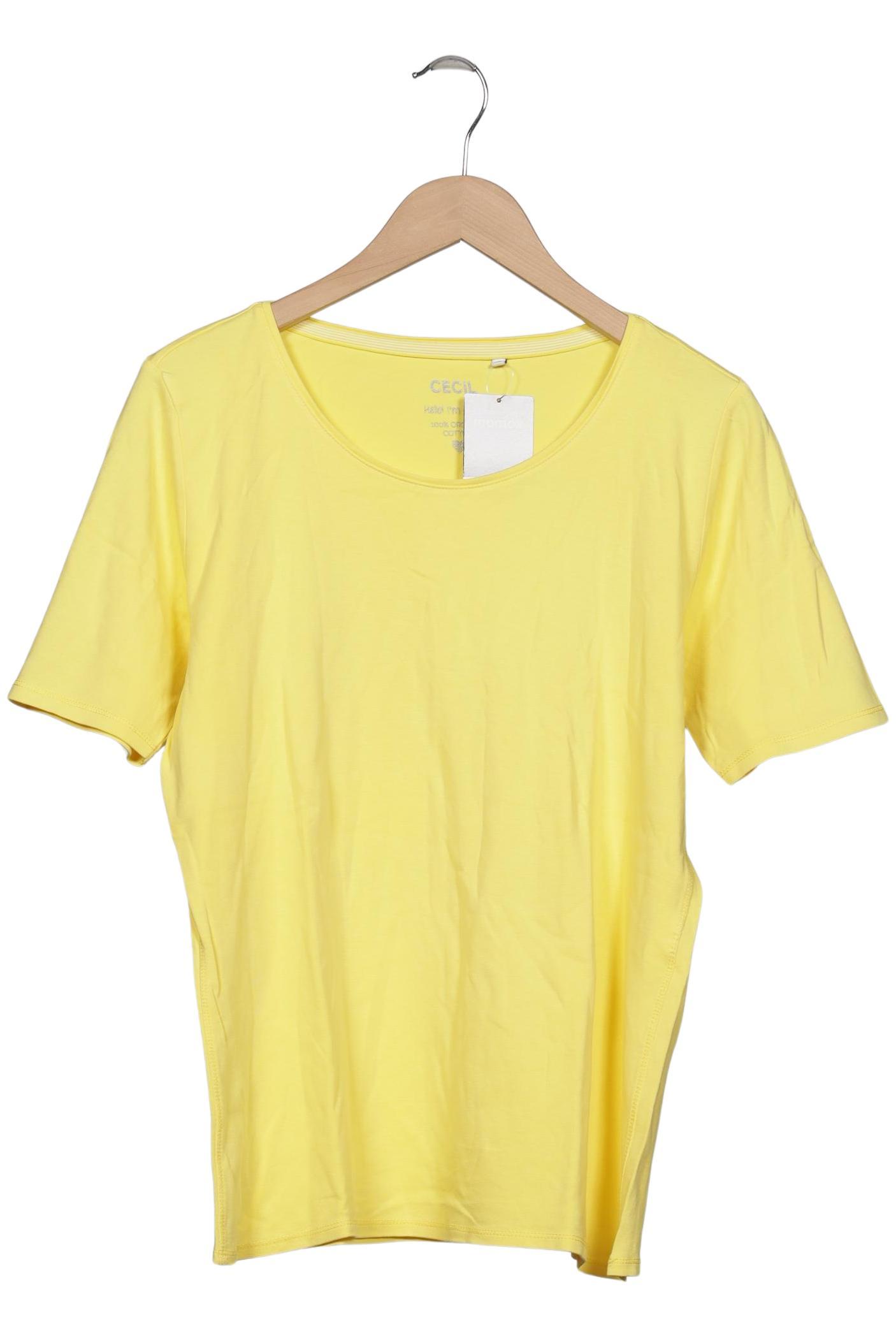 

Cecil Damen T-Shirt, gelb, Gr. 44