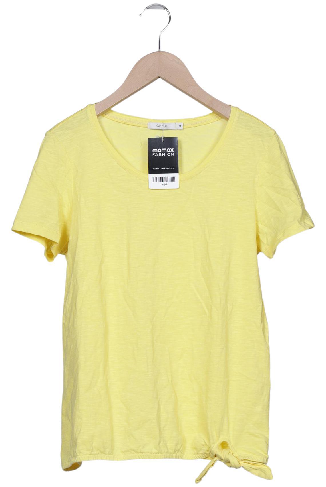 

Cecil Damen T-Shirt, gelb, Gr. 38