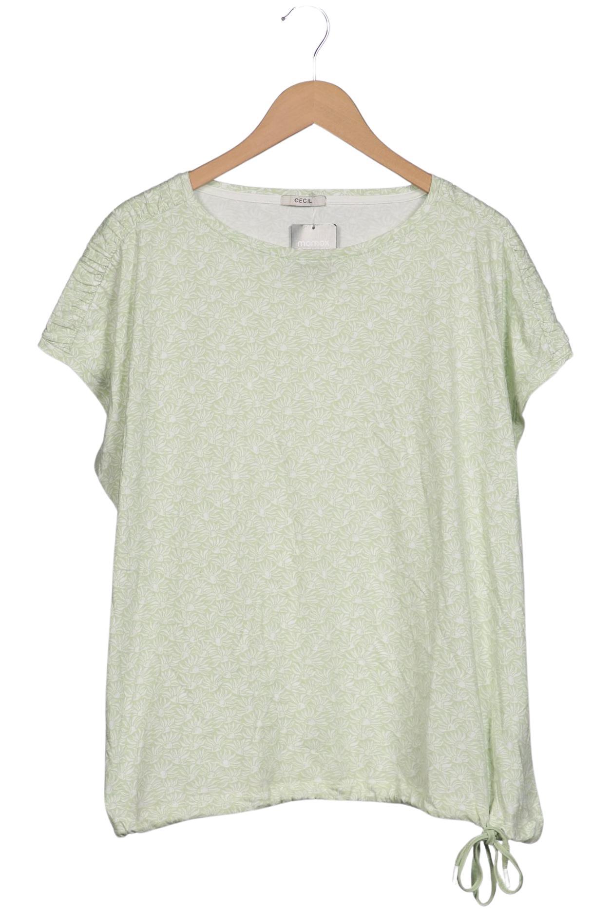 

Cecil Damen T-Shirt, hellgrün, Gr. 48