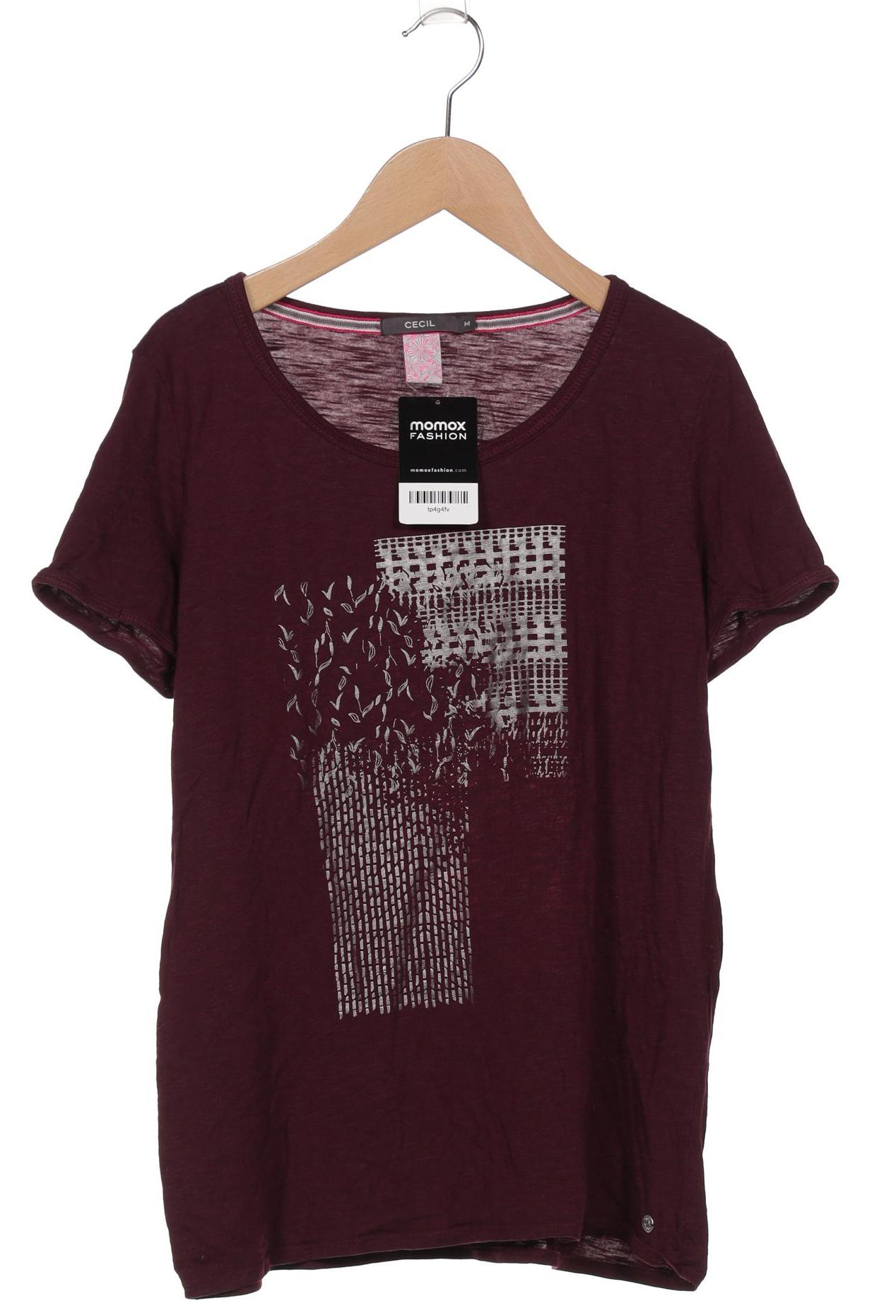 

Cecil Damen T-Shirt, bordeaux, Gr. 38