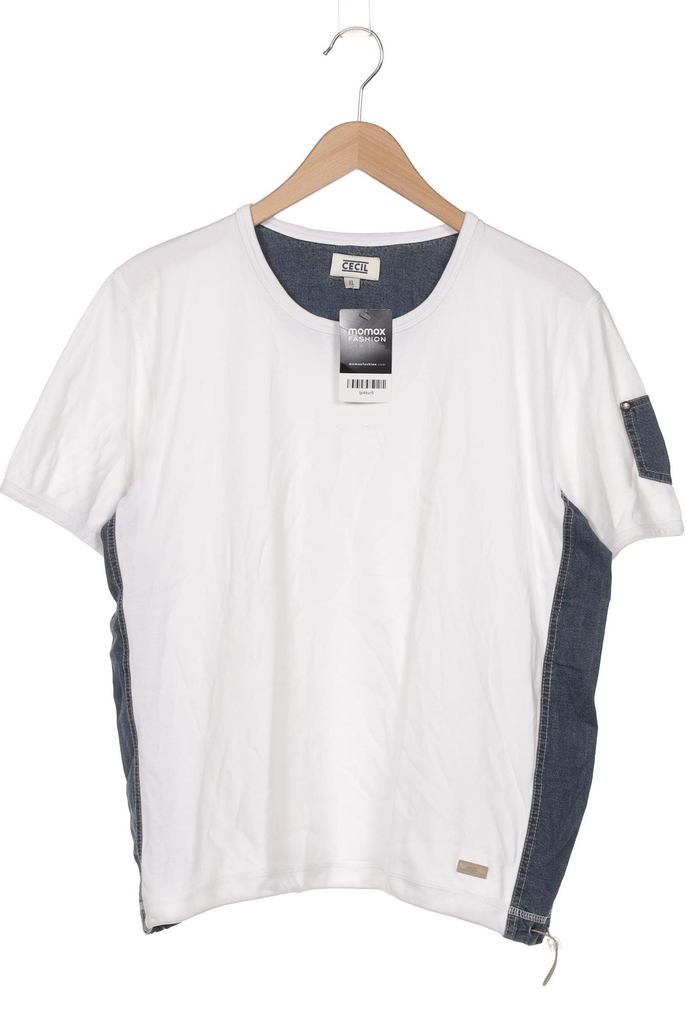 

Cecil Damen T-Shirt, weiß, Gr. 44
