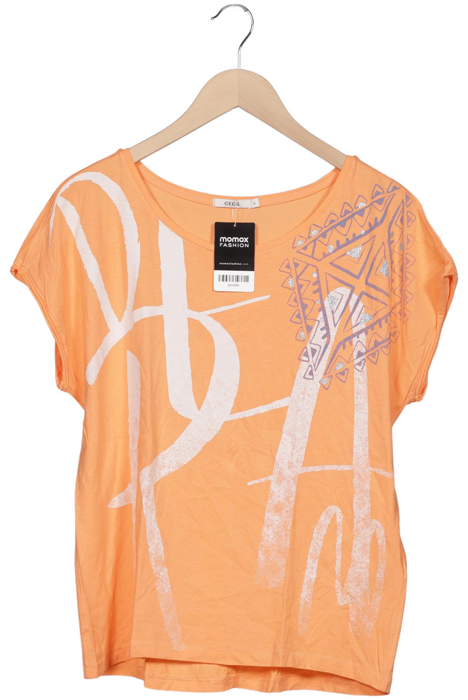 

Cecil Damen T-Shirt, orange, Gr. 42