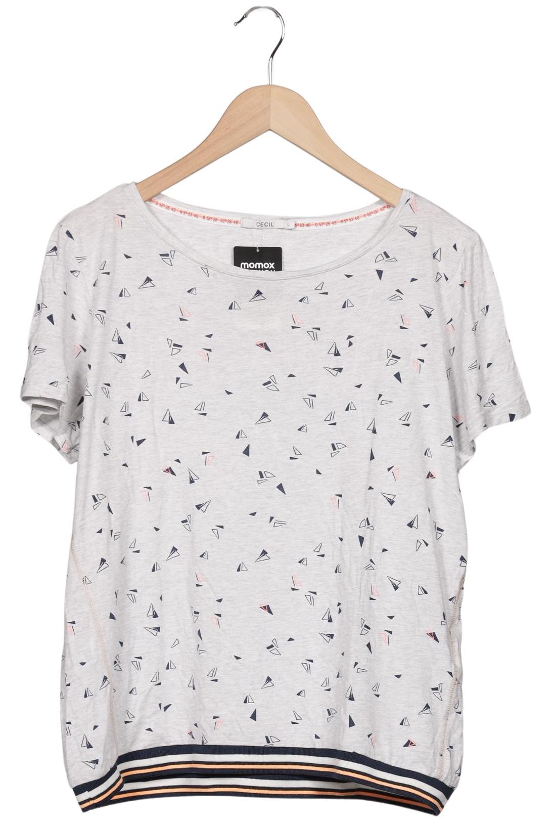 

Cecil Damen T-Shirt, grau, Gr. 42