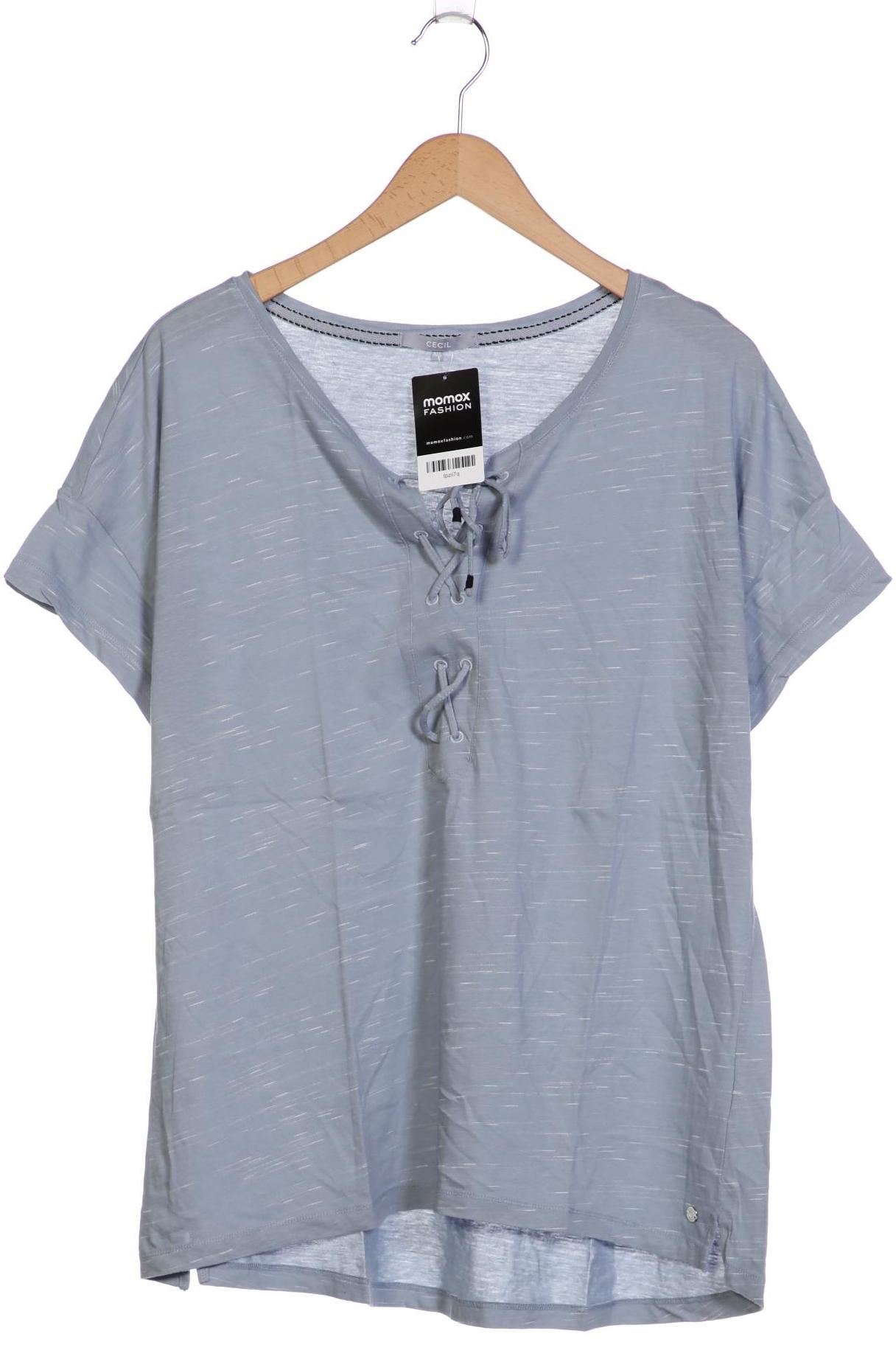 

Cecil Damen T-Shirt, blau, Gr. 46