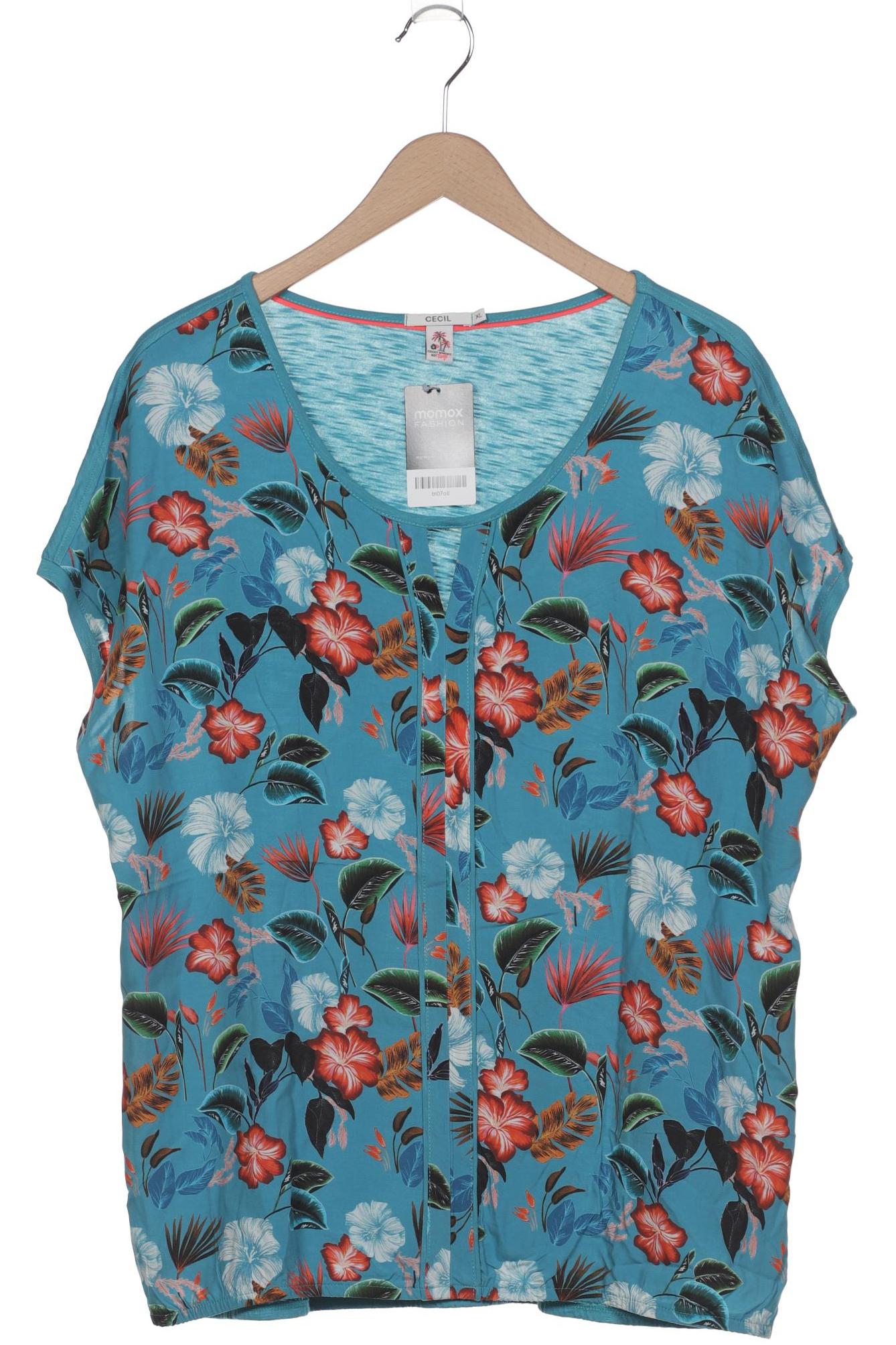 

Cecil Damen T-Shirt, blau, Gr. 44