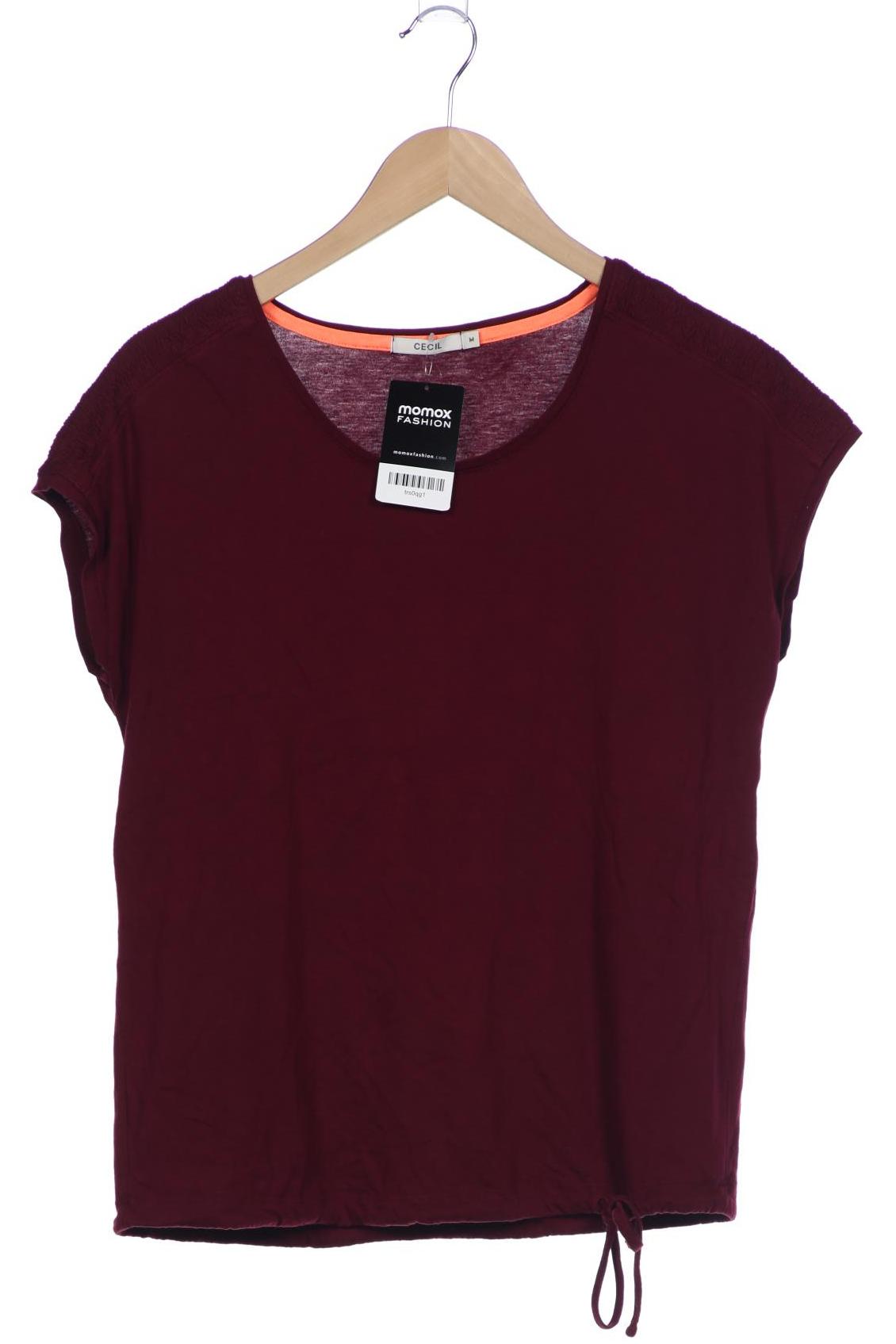 

Cecil Damen T-Shirt, bordeaux, Gr. 38
