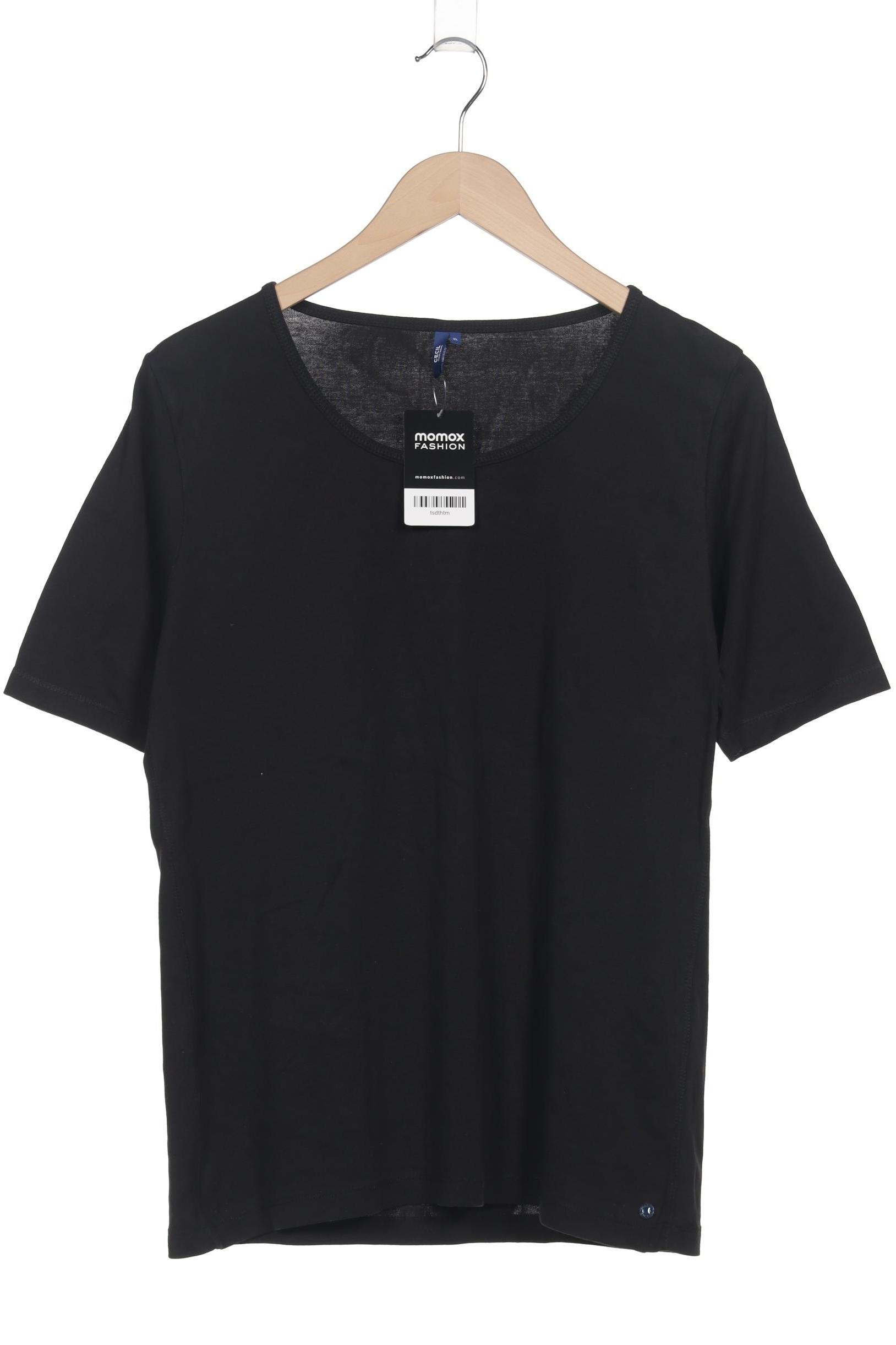 

Cecil Damen T-Shirt, schwarz, Gr. 44