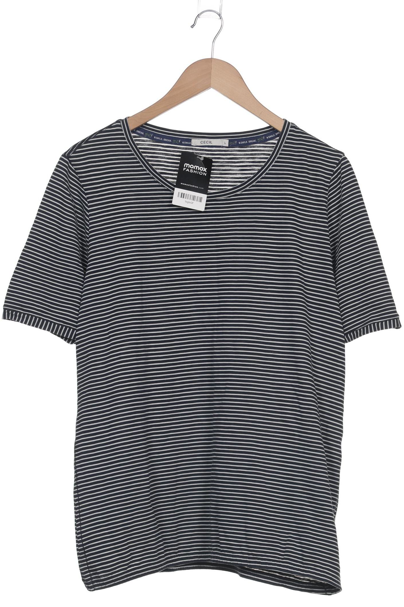

Cecil Damen T-Shirt, marineblau, Gr. 42